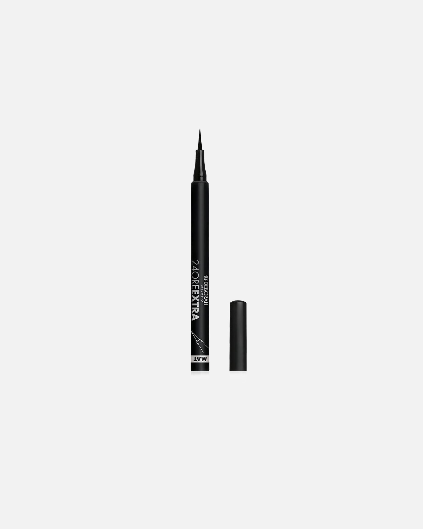 Eyeliner pour Unisexe Deborah Milano 24 ORE EXTRA MAT Noir