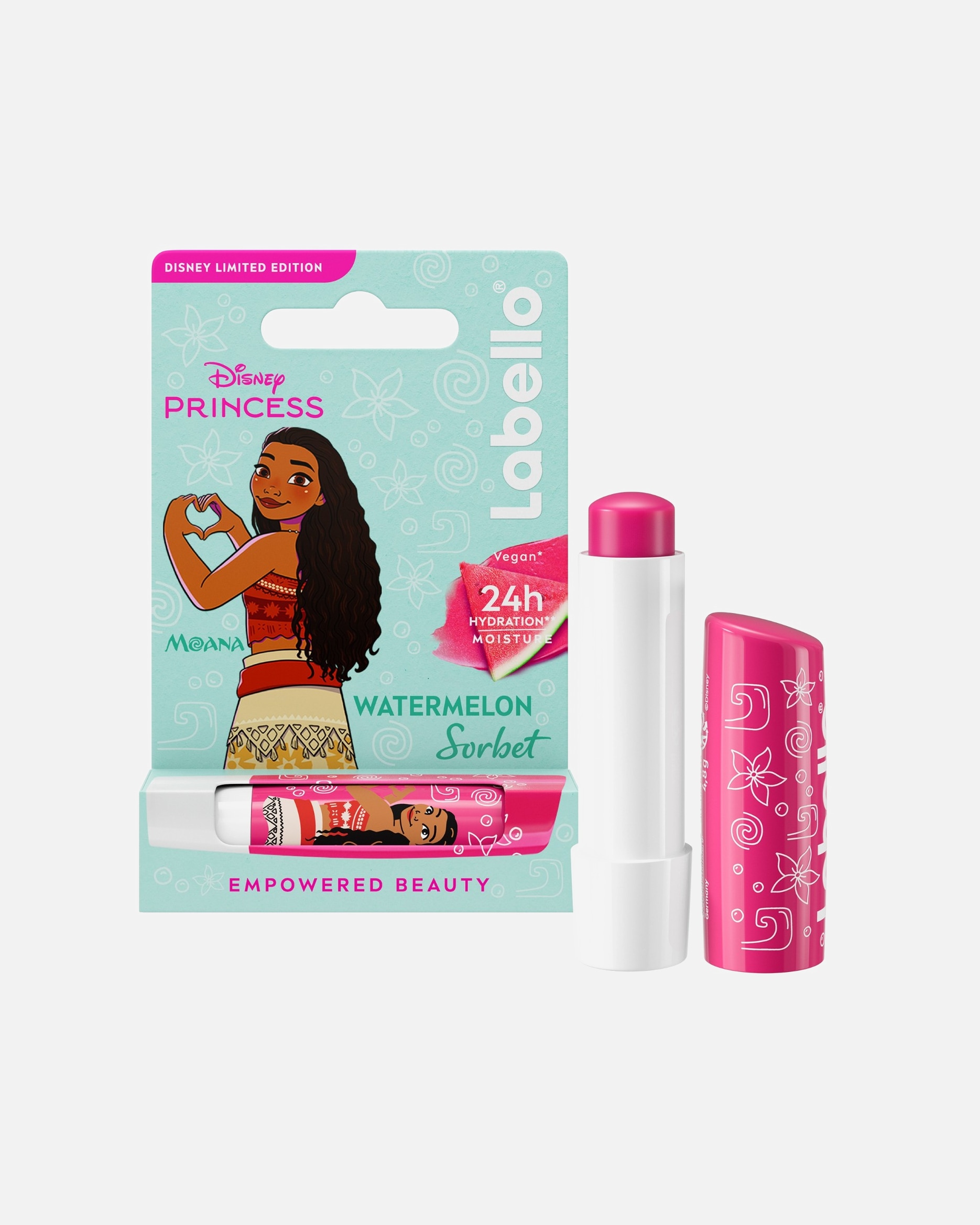 Baume à lèvres pour Unisexe Labello Disney Princesse Pastèque Moana