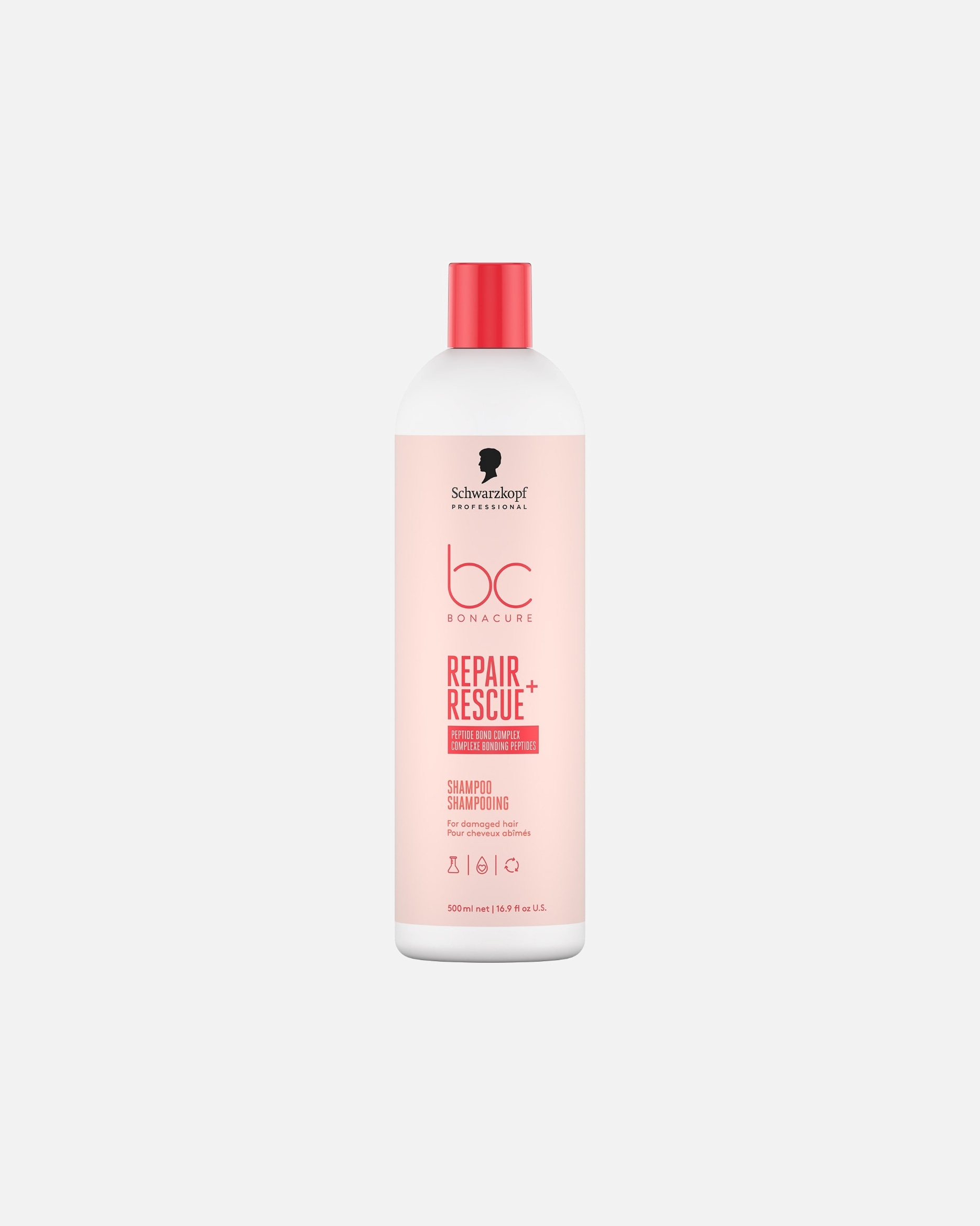 Shampooing pour Unisexe Schwarzkopf Professional Bc Bonacure Repair Rescue Arginine Cheveux abimés 500 ml
