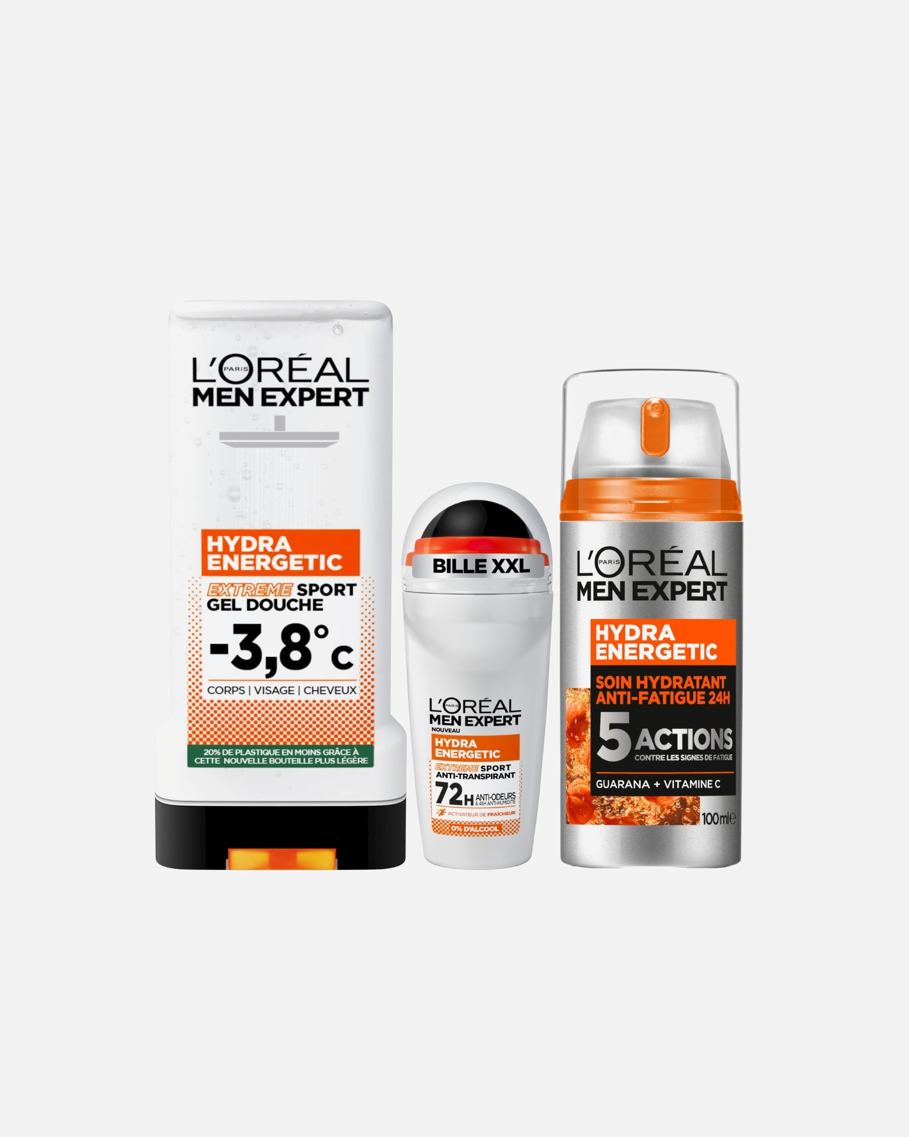 Coffret soin corps pour Homme L’Oréal Paris Men Expert Hydra Energetic 1 unité