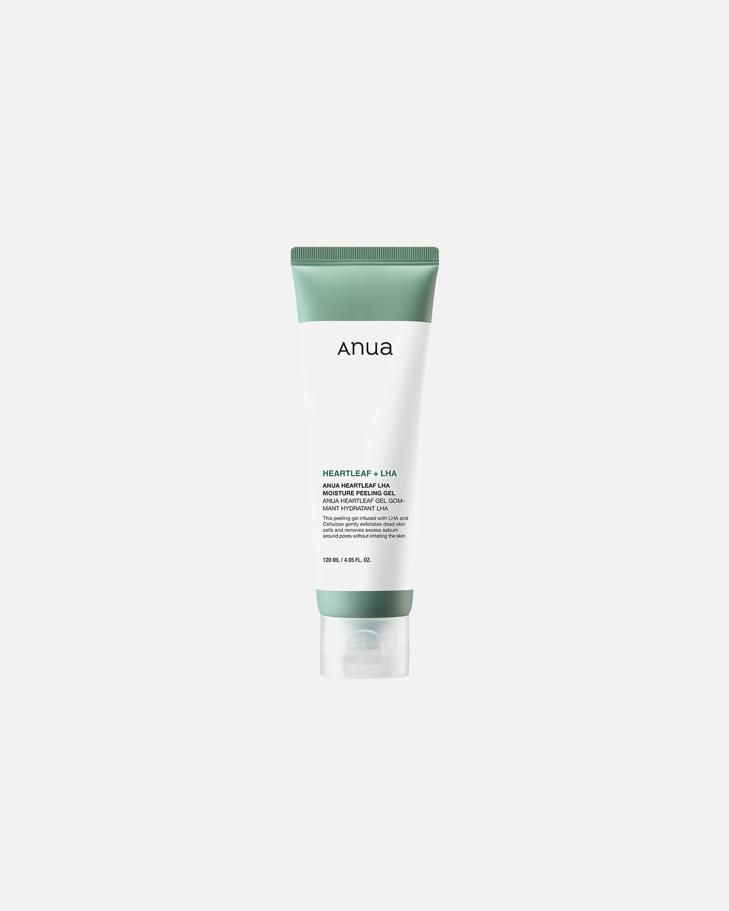Gommage visage pour Unisexe Anua Heartleaf LHA Moisture Peeling Gel 120 ml