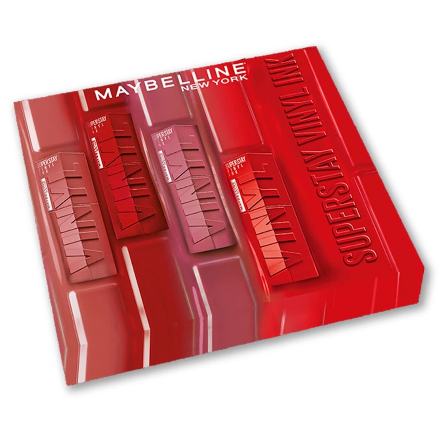Maybelline Coffret Exclusif Encres à Lèvres Superstay Vinyl Ink Rouge à ...
