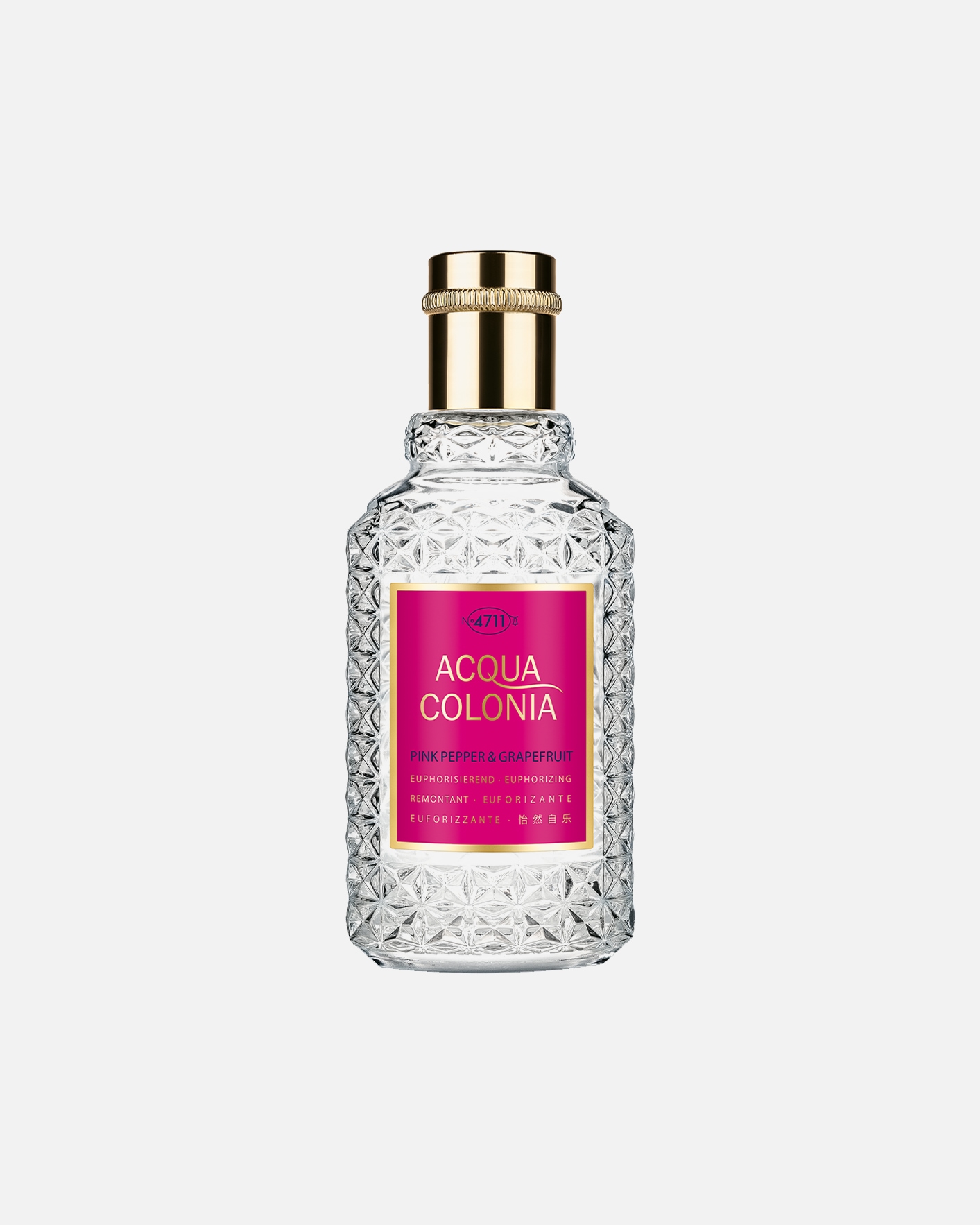 Eau de Cologne pour Unisexe 4711 Acqua Colonia Pink Pepper & Grapefruit Poivre Rose & Pamplemousse 50 ml
