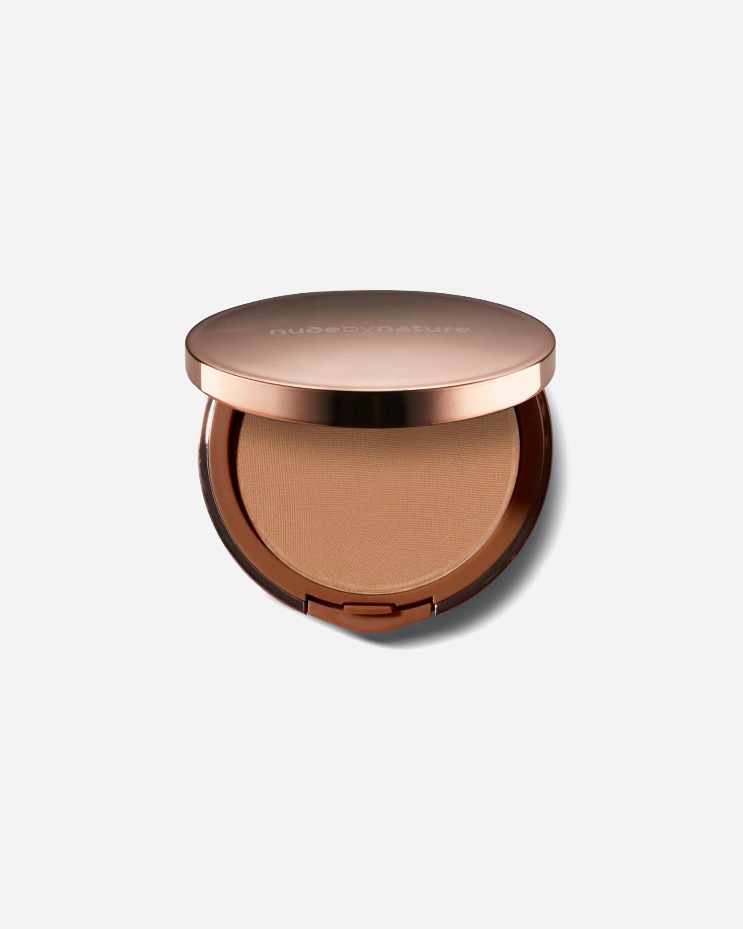 Fond de teint pour Unisexe Nude by Nature Poudre Compacte Teint Parfait N5 - CHAMPAGNE