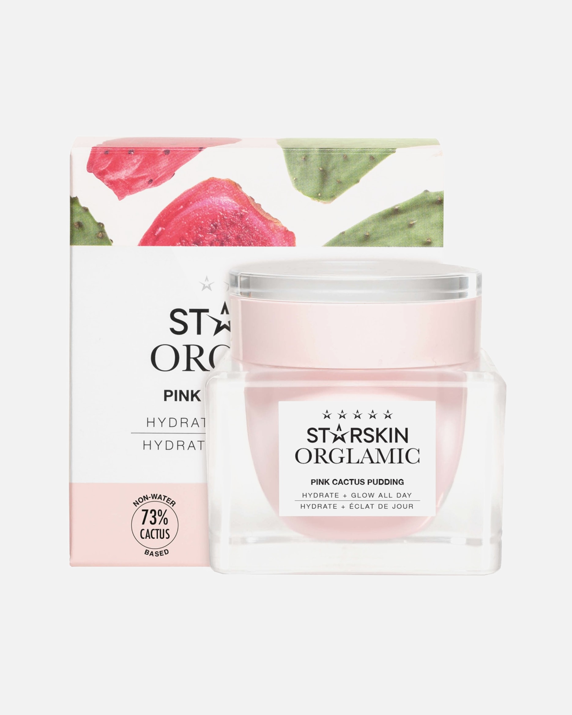 Crème visage pour Unisexe STARSKIN ® Orglamic™ Pink Cactus Pudding 1 stuk