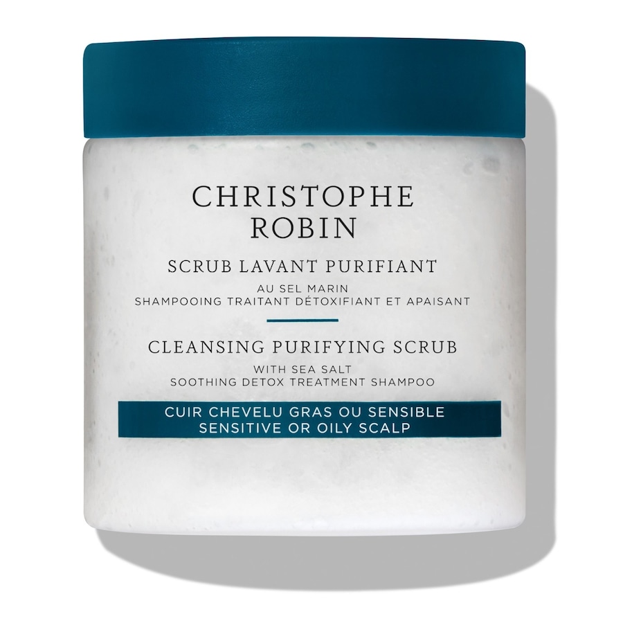Christophe Robin - Scrub Lavant Purifiant au Sel Marin Soin du cuir chevelu 75 ml unisex
