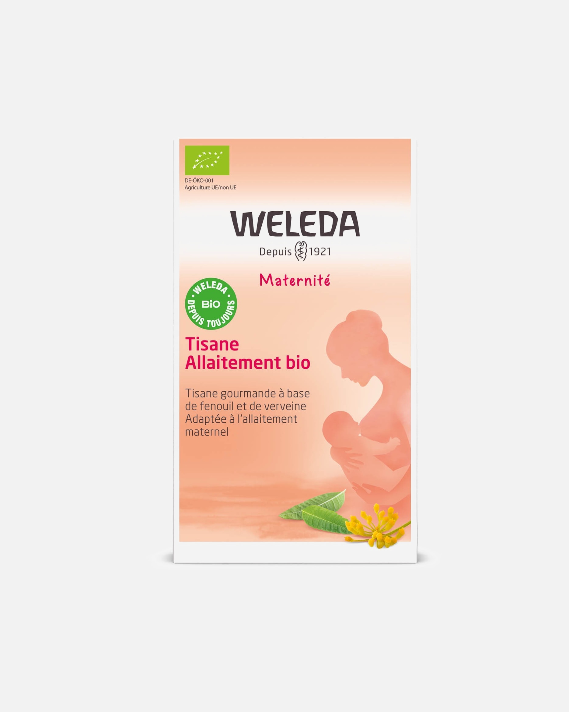 Vitamines pour Femme Weleda Tisane Allaitement Fruits rouges - 20 sachets de 2 g Fenouil et Verveine