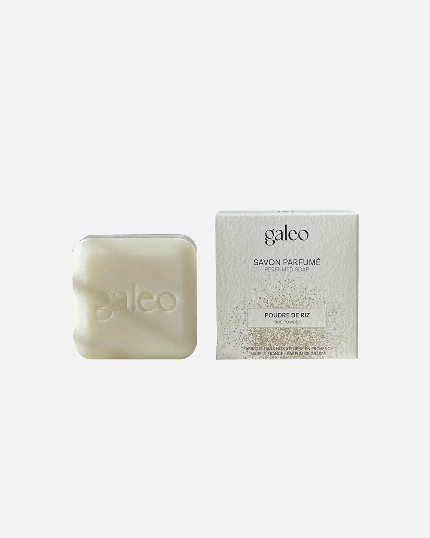 Savon pour les mains pour Unisexe Galeo Savon poudre de riz 100 g