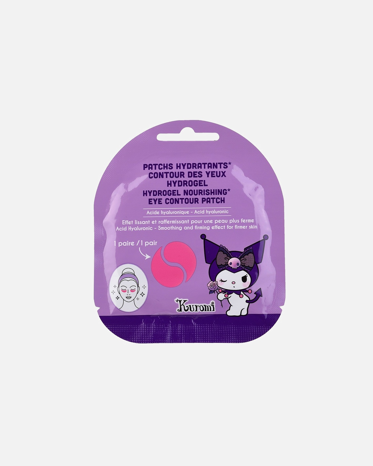 Masque contour des yeux pour Unisexe Take Care KUROMI 1 unité