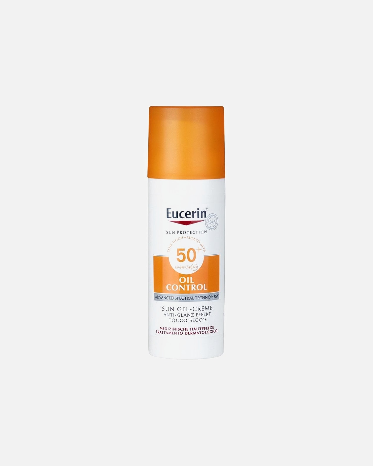 Crème solaire pour Unisexe Eucerin Face de contrôle d'huile LSF50 50 ml