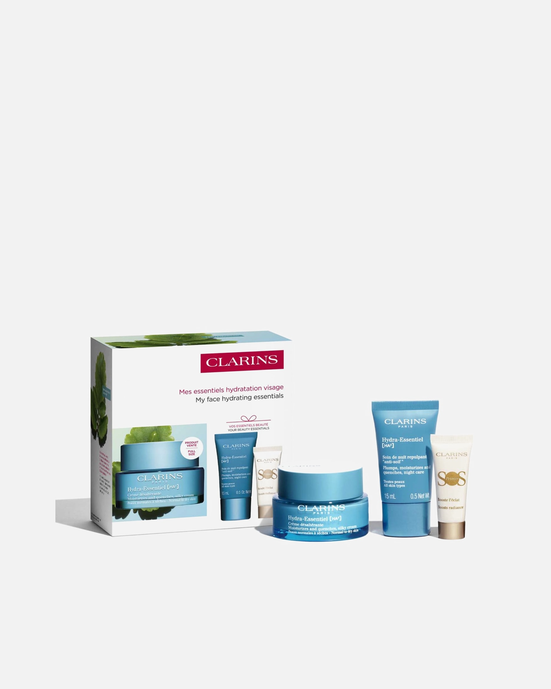 Coffret soin visage pour Femme Clarins Hydra-Essentiel HA² Les essentiels hydratation visage 1 Pièce