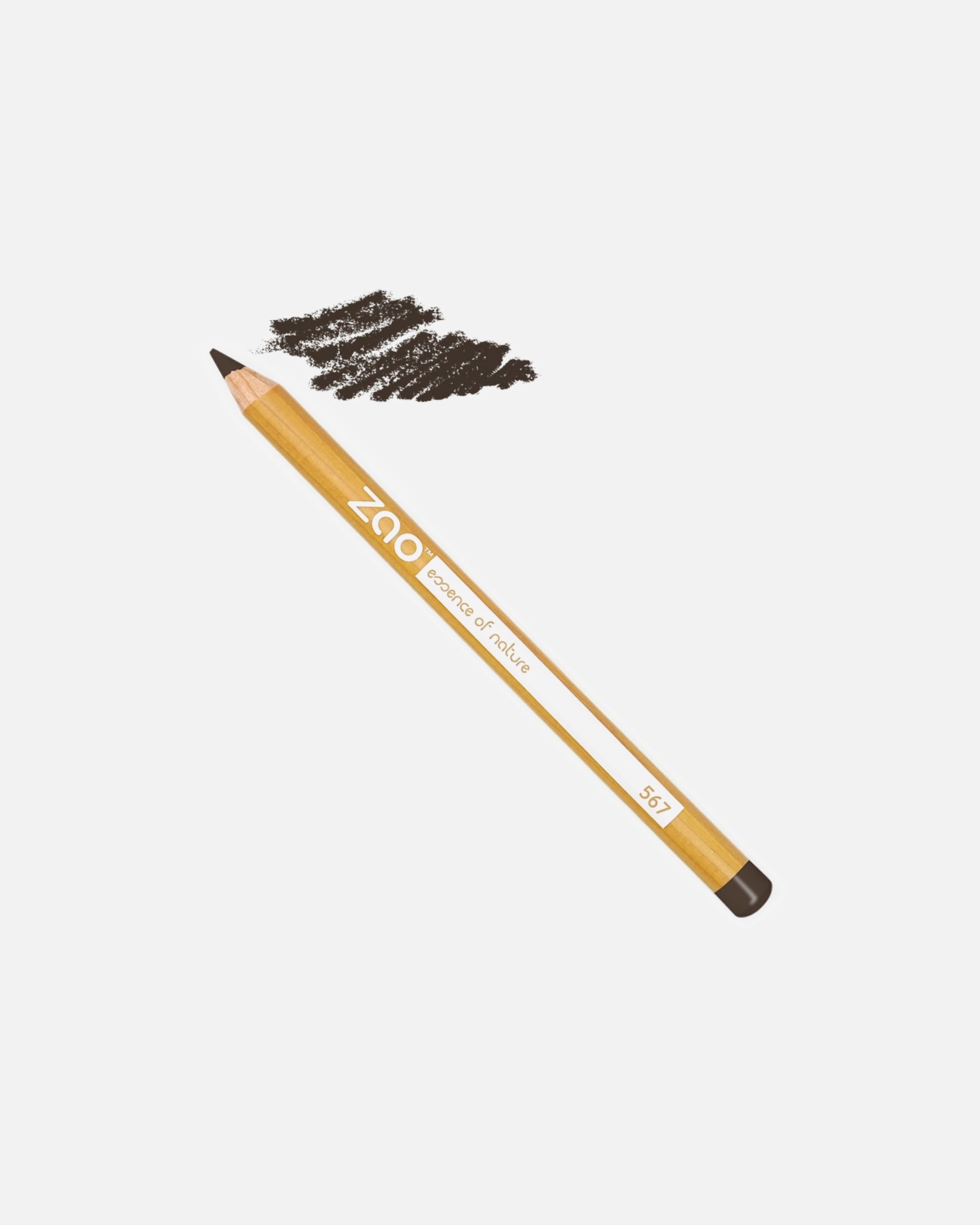 Crayon à sourcils pour Unisexe ZAO Pencil 567 - EBONY BROWN