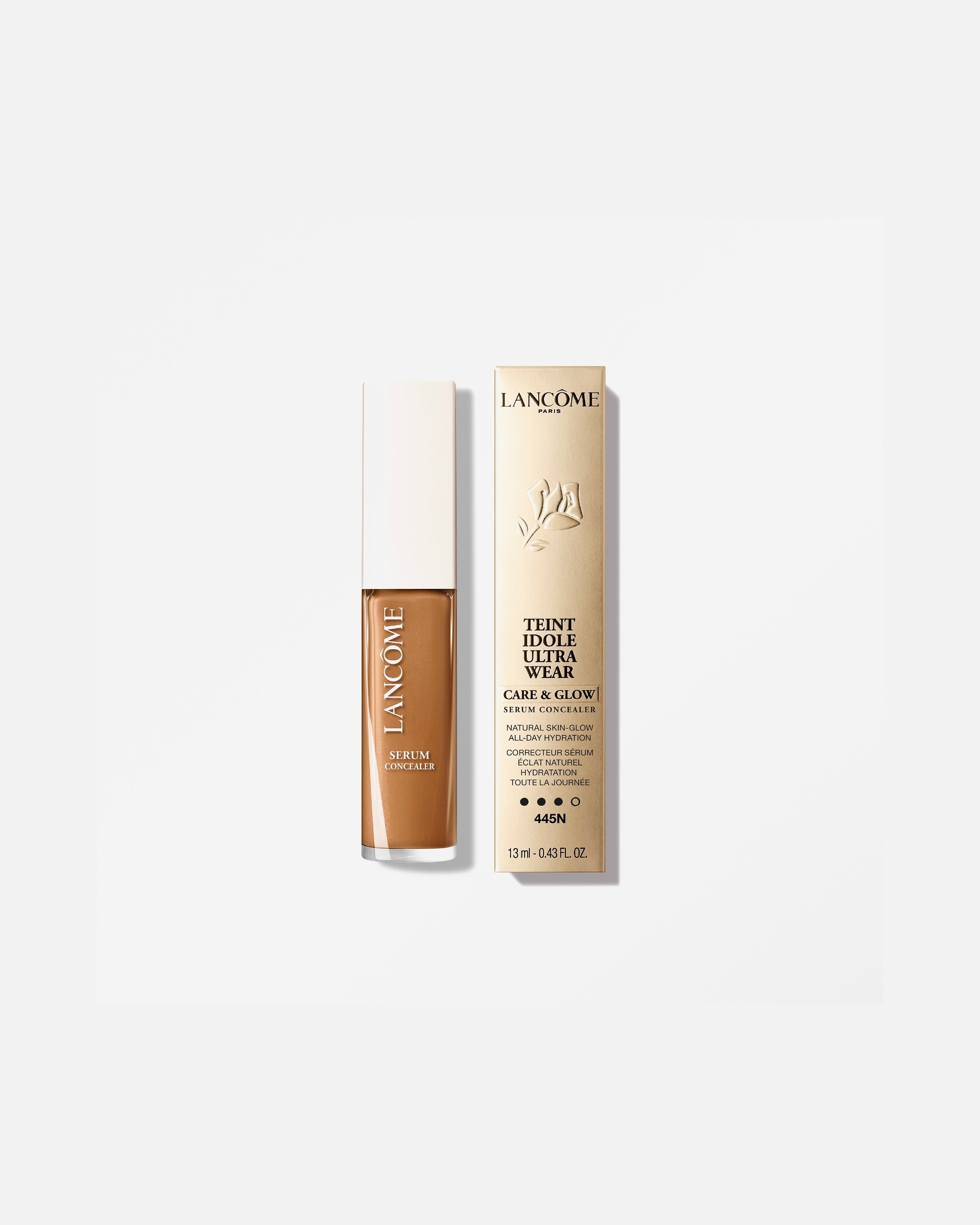 Correcteur pour Unisexe Lancôme Teint Idole Ultra Wear Care & Glow Concealer 445N