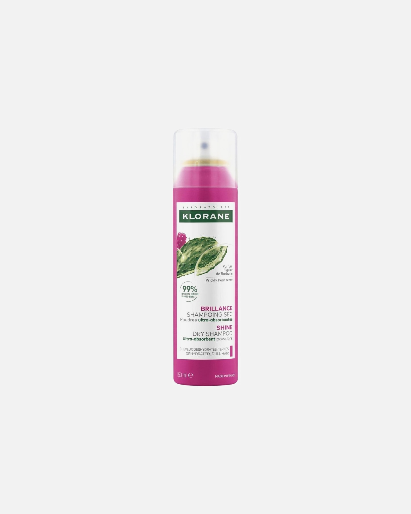 Shampooing sec pour Unisexe Klorane Brillance - Cheveux déshydratés, ternes 150 ml