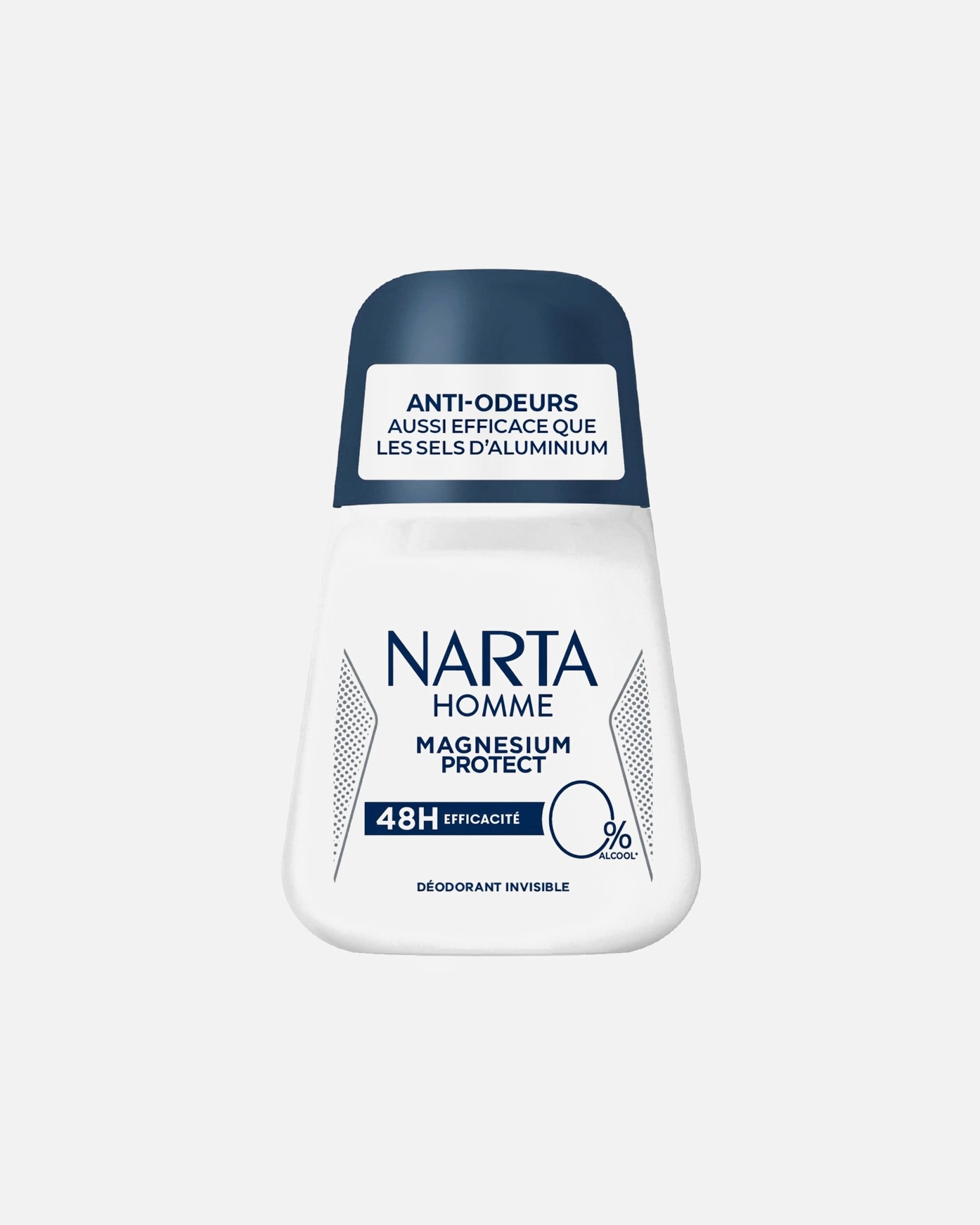 Déodorant pour Homme Narta Magnesium Protect Déodorant bille Invisible pour Hommes 50 ml