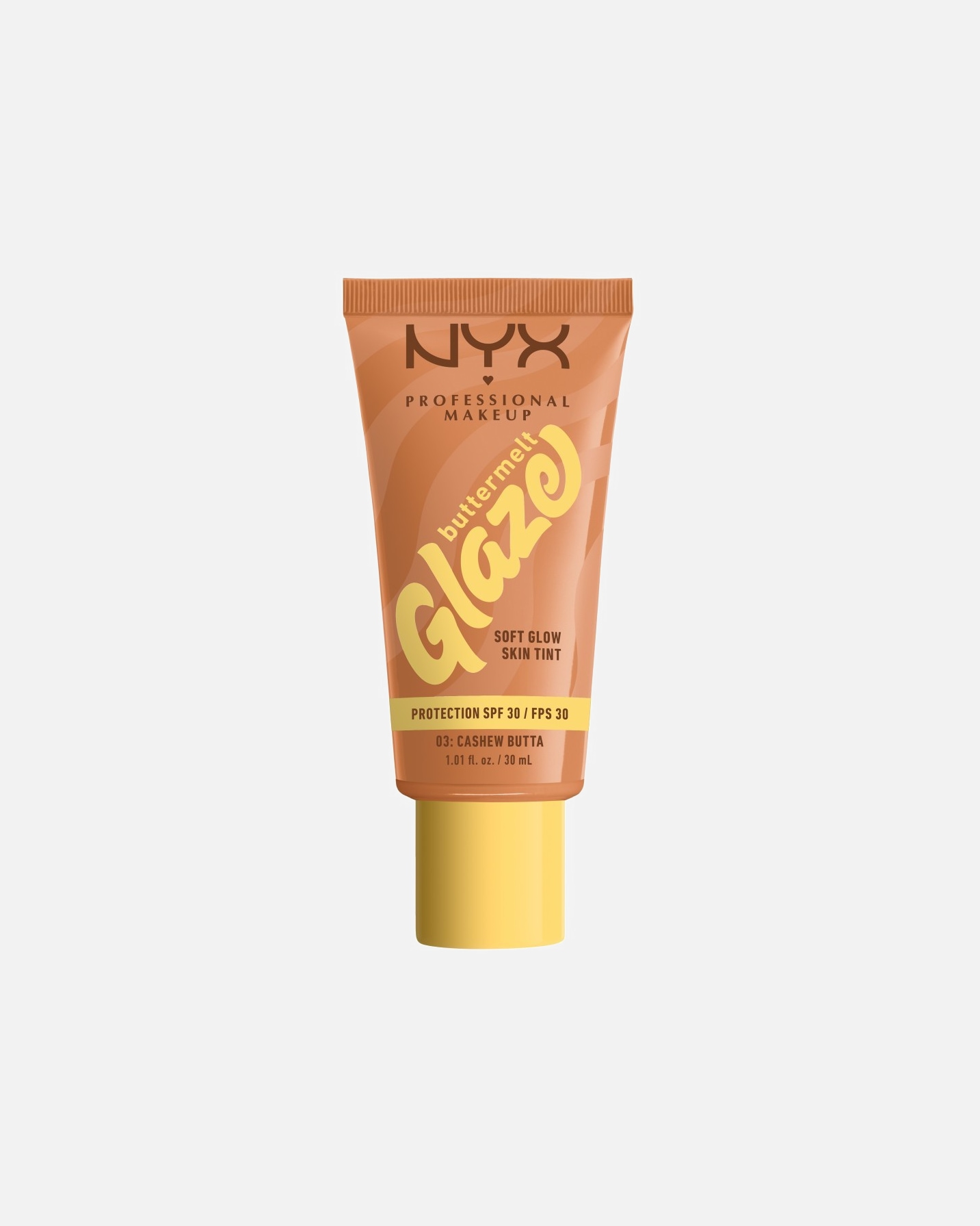 Fond de teint pour Unisexe NYX Professional Makeup Buttermelt Glaze Cashew Butta