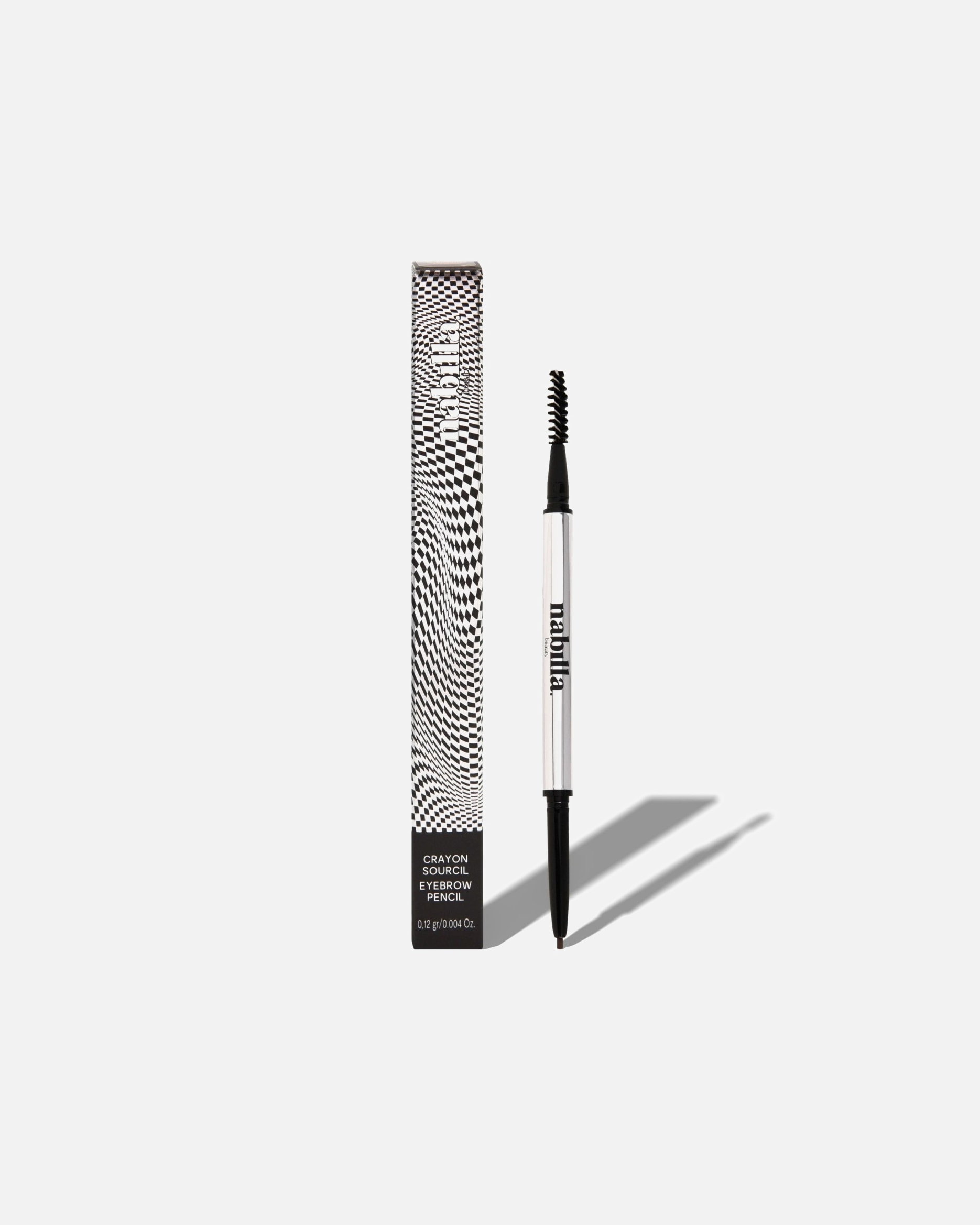 Crayon à sourcils pour Unisexe nabilla beauty Default Brand Line Eyebrow 02 - Medium brown