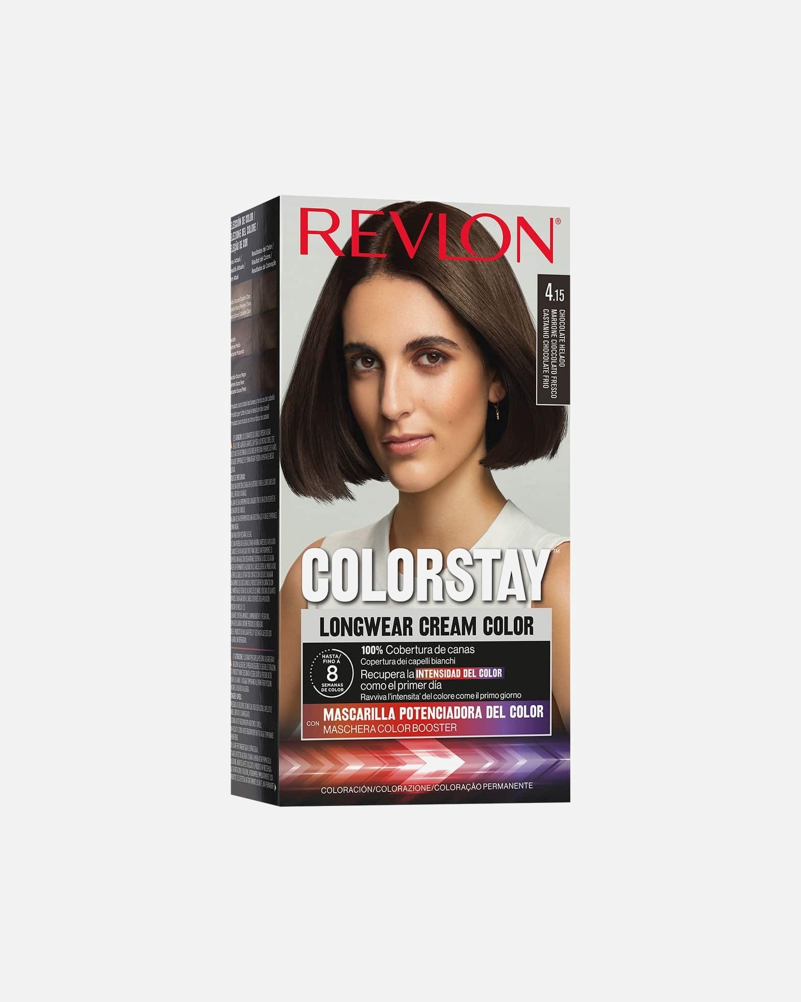 Coloration cheveux pour Unisexe Revlon ColorStay™ N°4.15 Châtain Chocolat Glacé