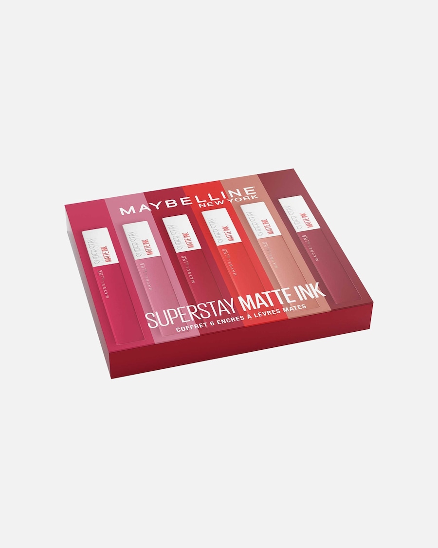 Maybelline Superstay Matte Ink coffret 6 gloss