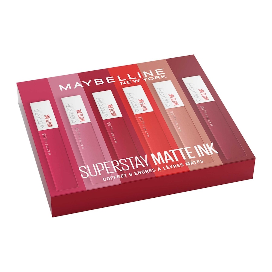 Maybelline - Coffret exclusif de 6 rouges à lèvres Coffrets 1 pieces female