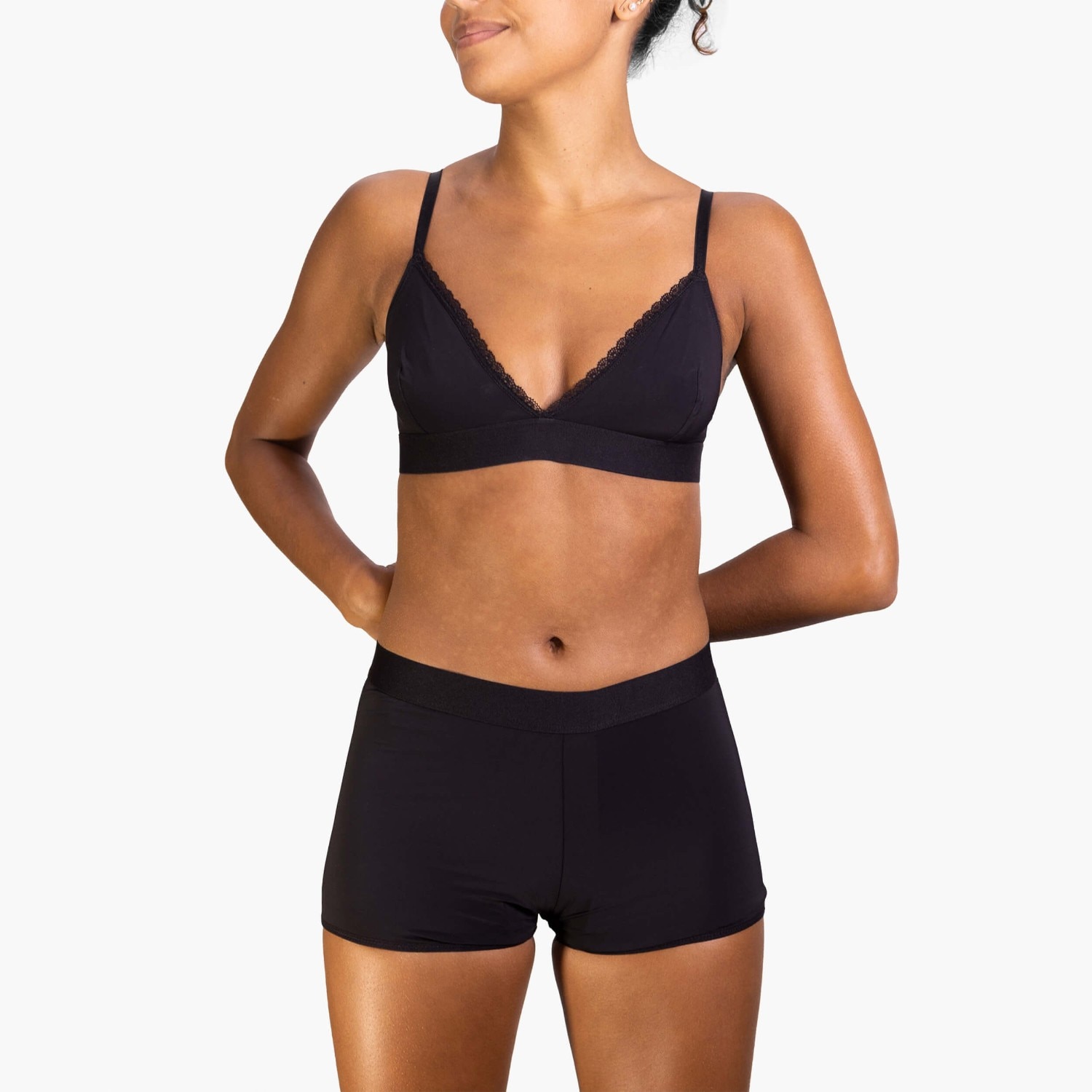 RÉJEANNE Boxer Glow Noir Sous-vêtements » achetez en ligne Nocibé