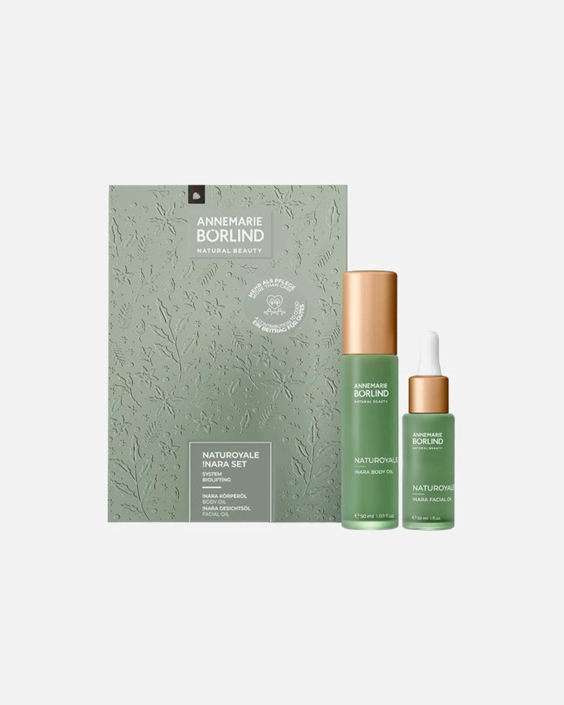 Coffret soin corps pour Unisexe ANNEMARIE BÖRLIND NATUROYALE !NARA SET 1 unité
