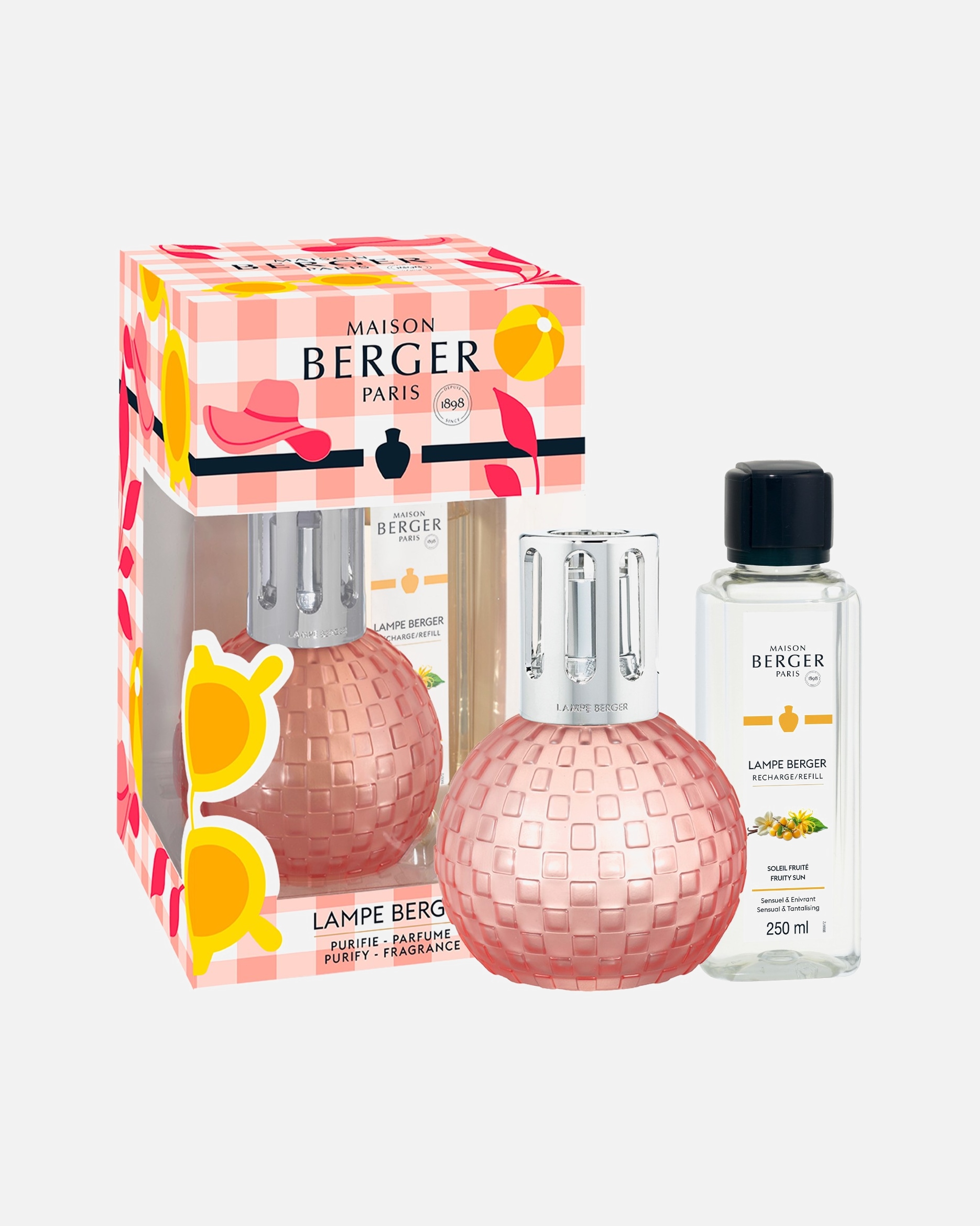 Parfum d'ambiance pour Unisexe Maison Berger Lampe C Disco Peche Givree 1 unité