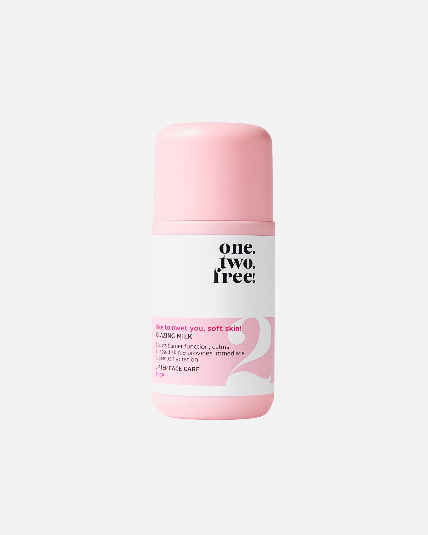 Tonique pour le visage pour Unisexe one.two.free! Glazing Milk 80 ml