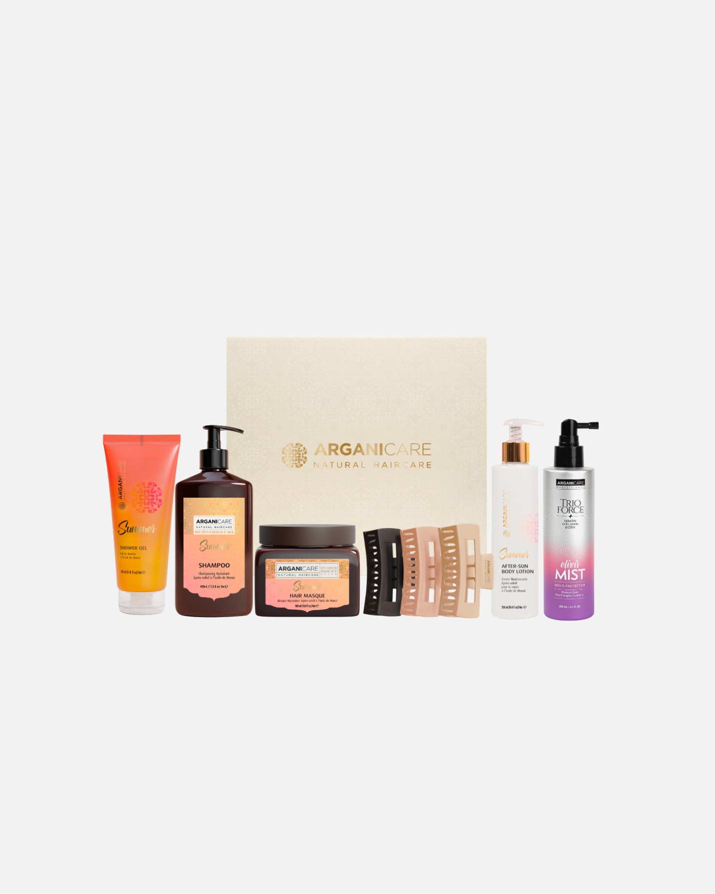 Coffret soin cheveux pour Femme Arganicare Après soleil au Monoi 1 unité