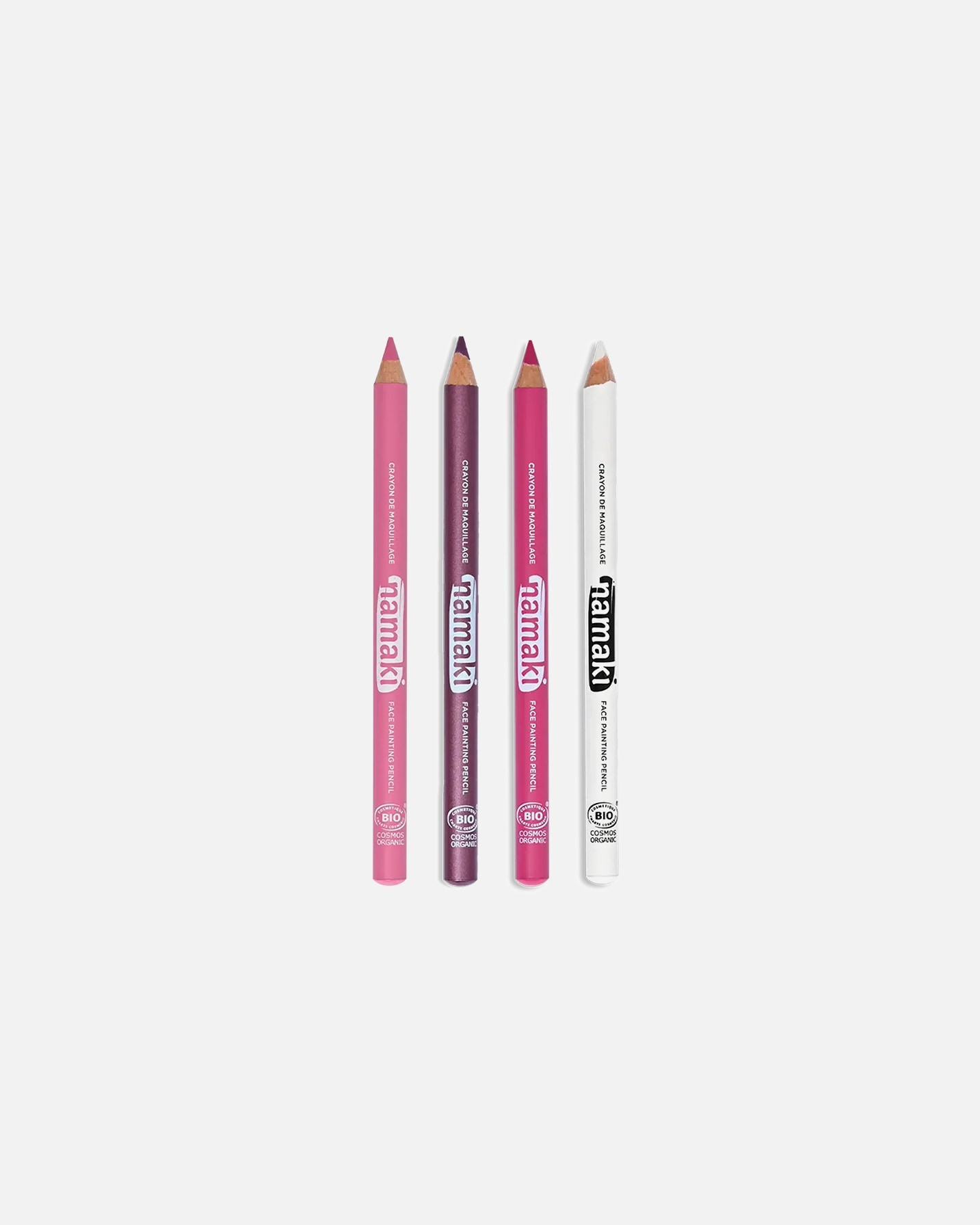 Maquillage pour le visage des enfants pour Unisexe Namaki Kit 4 crayons de maquillage fins 1 unité