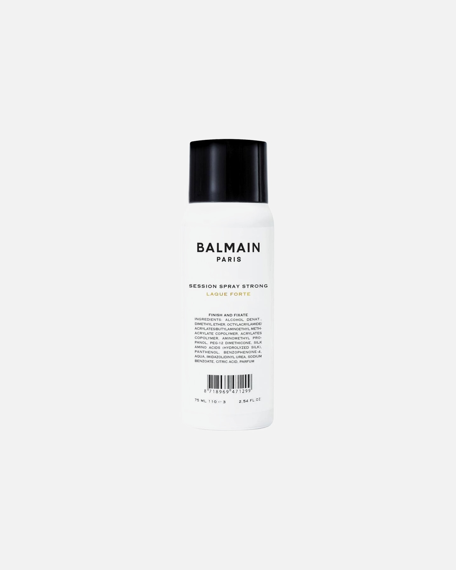 Spray cheveux pour Unisexe Balmain Hair Couture Balmain HC Travel Session Spray Strong 75ml 75 ml