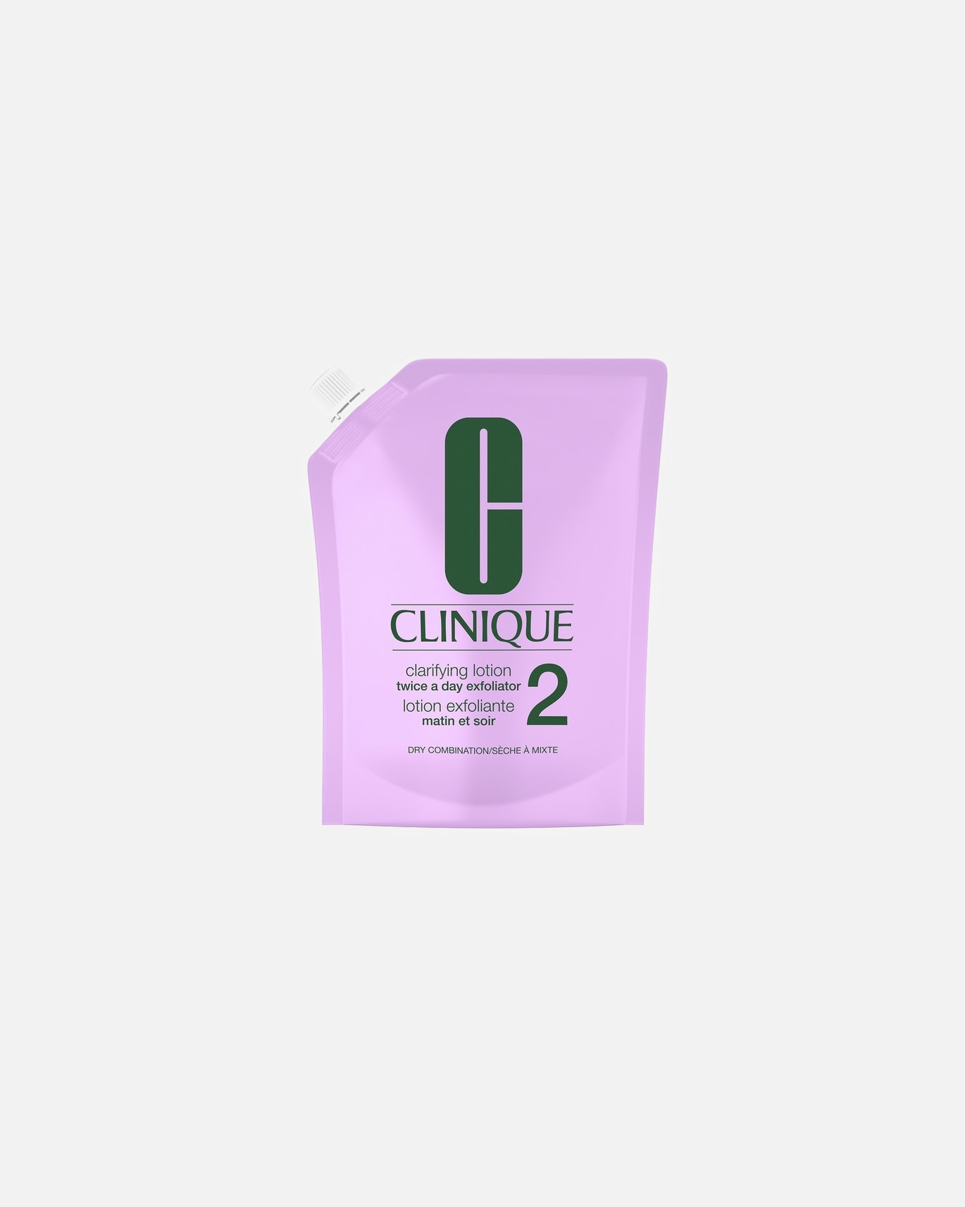 Tonique pour le visage pour Unisexe Clinique Basic 3 Temps Lotion Exfoliante 2 - Peaux sèches à mixtes 400 ml - Recharge