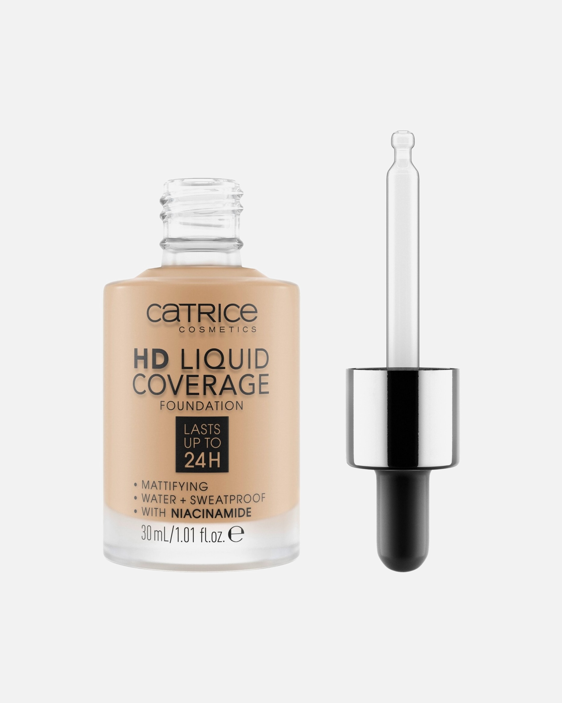 Fond de teint pour Femme Catrice HD Liquid Coverage 032 - NUDE BEIGE