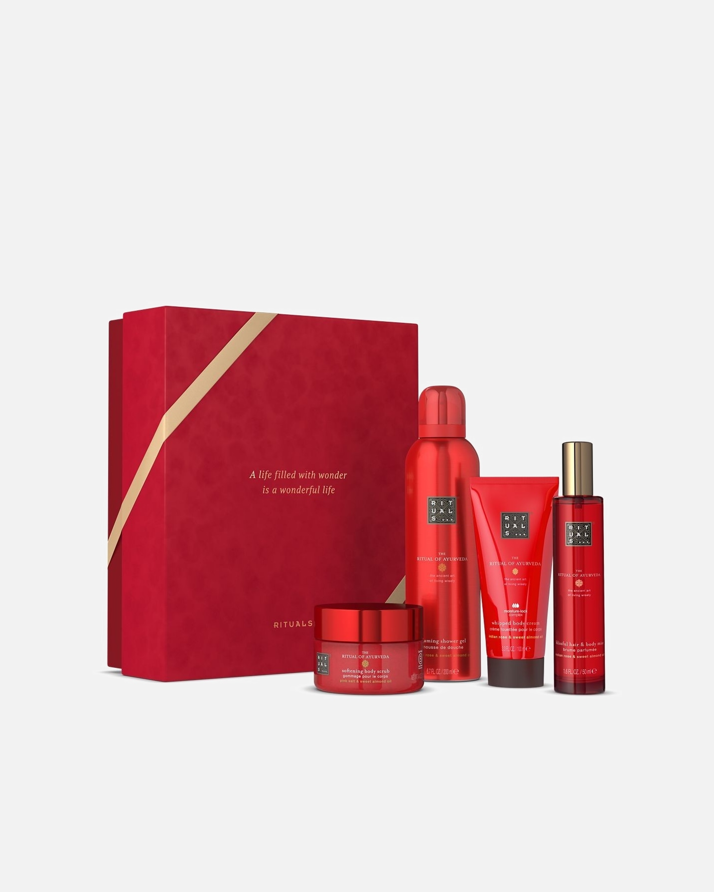Coffret soin corps pour Femme Rituals The Ritual of Ayurveda Coffret Cadeau M Corps & Bain 1 unité