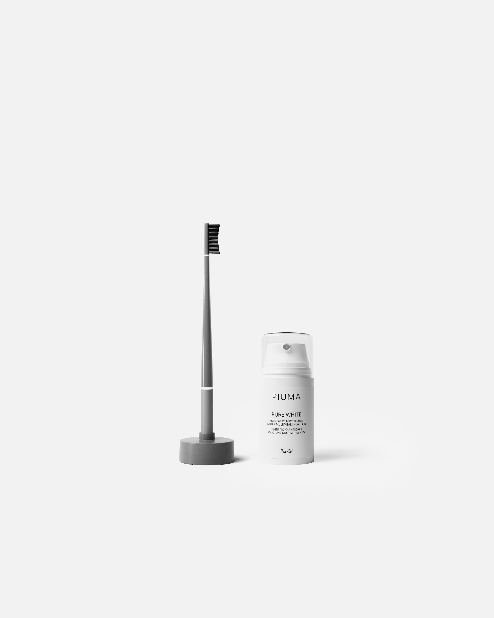 Brosse à dents pour Unisexe PIUMA SmileBox Grey medium