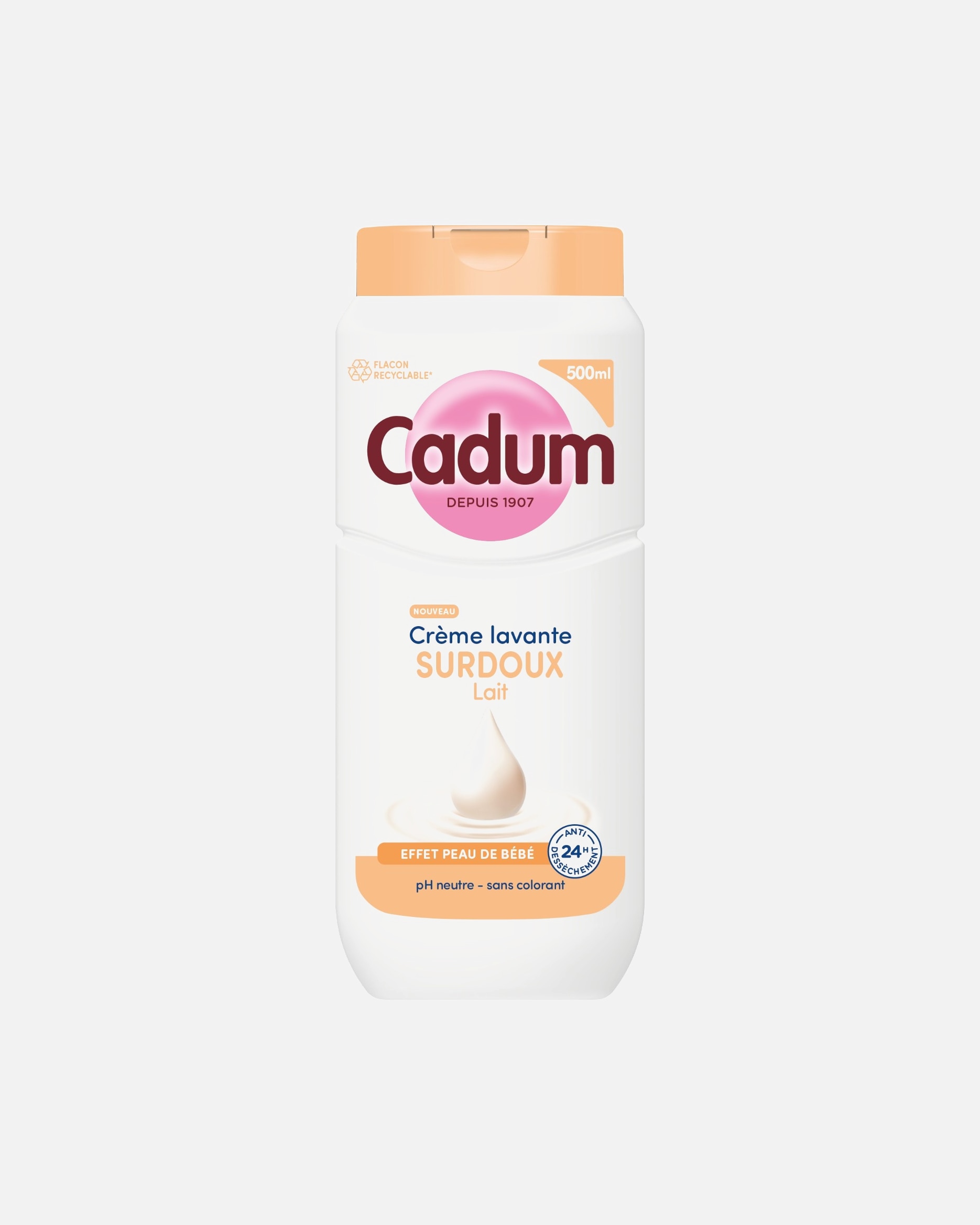 Gel douche pour Unisexe Cadum Surdoux Lait 500 ml