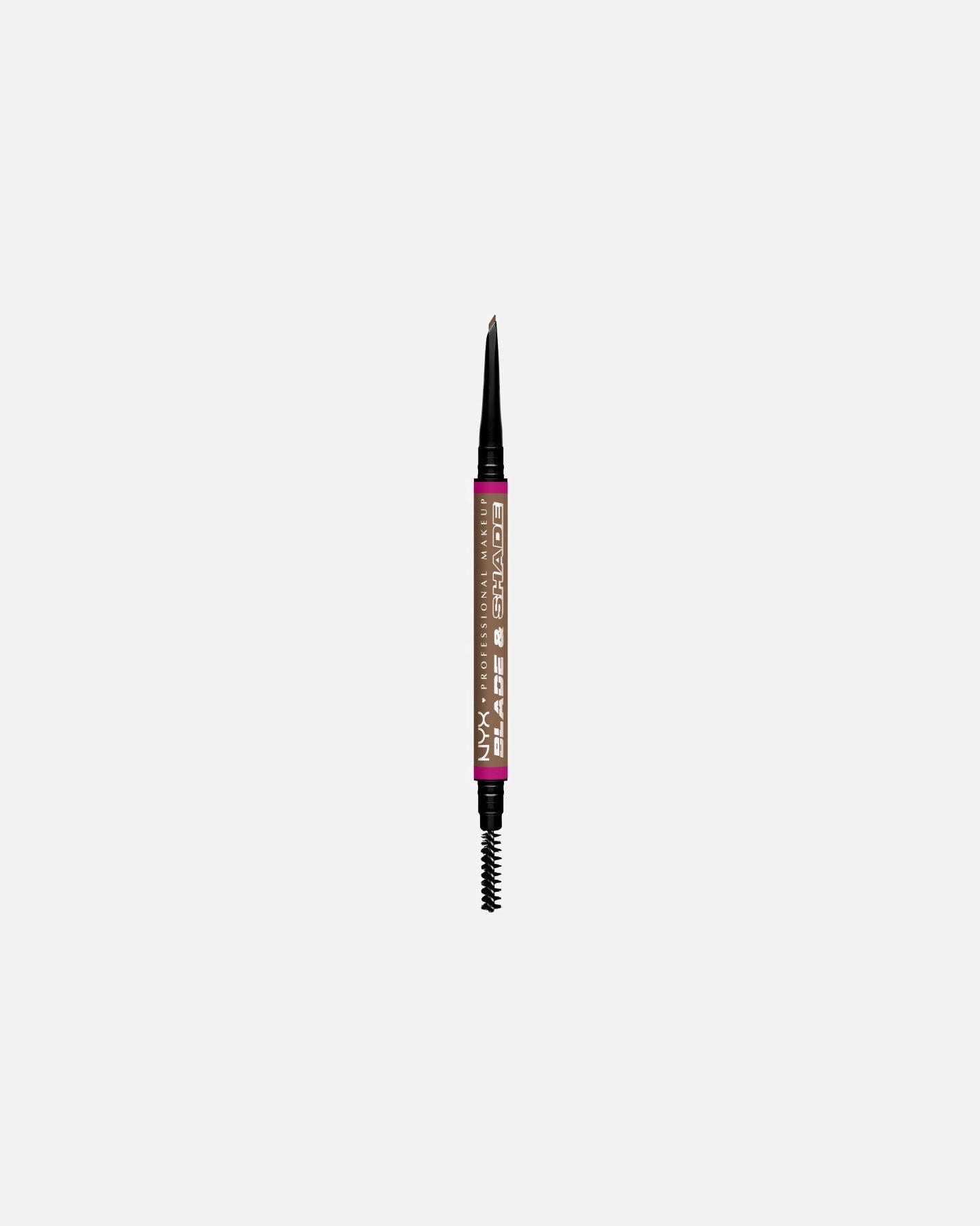 Crayon à sourcils pour Unisexe NYX Professional Makeup Blade & Shade Taupe