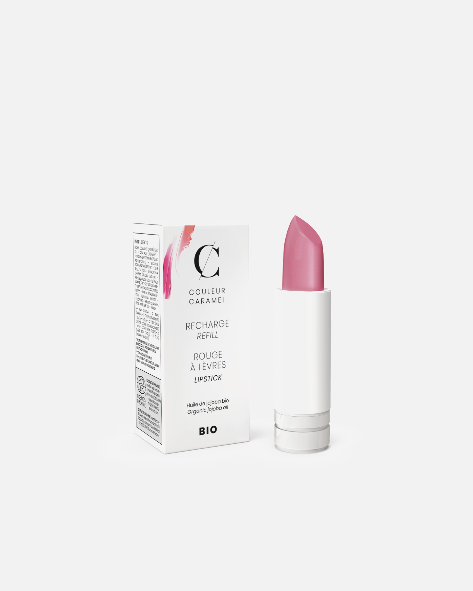 Rouge à lèvres pour Unisexe COULEUR CARAMEL Recharge - Rouge à lèvres nacré 203 - Rose sombre