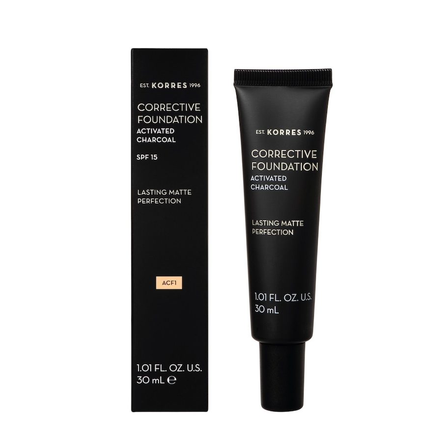 Slip - Fond de teint correcteur, Charbon ActifSpf15, Teinte 4, 30ml Marron clair unisex