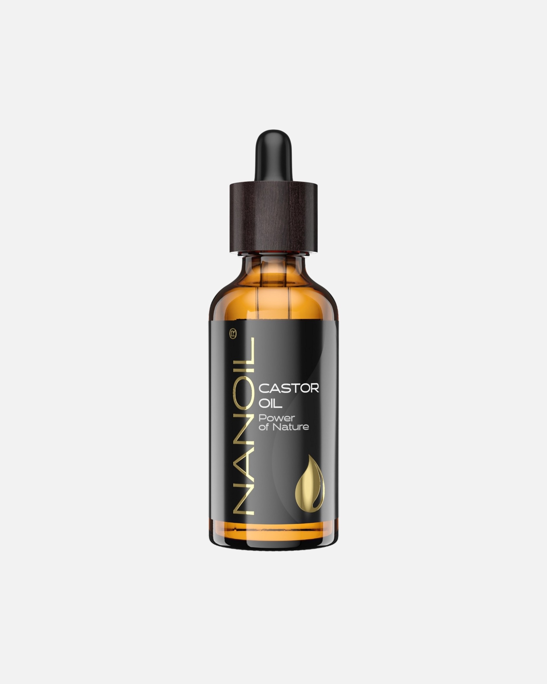 Huile cheveux pour Unisexe Nanoil Huile de castor 50 ml