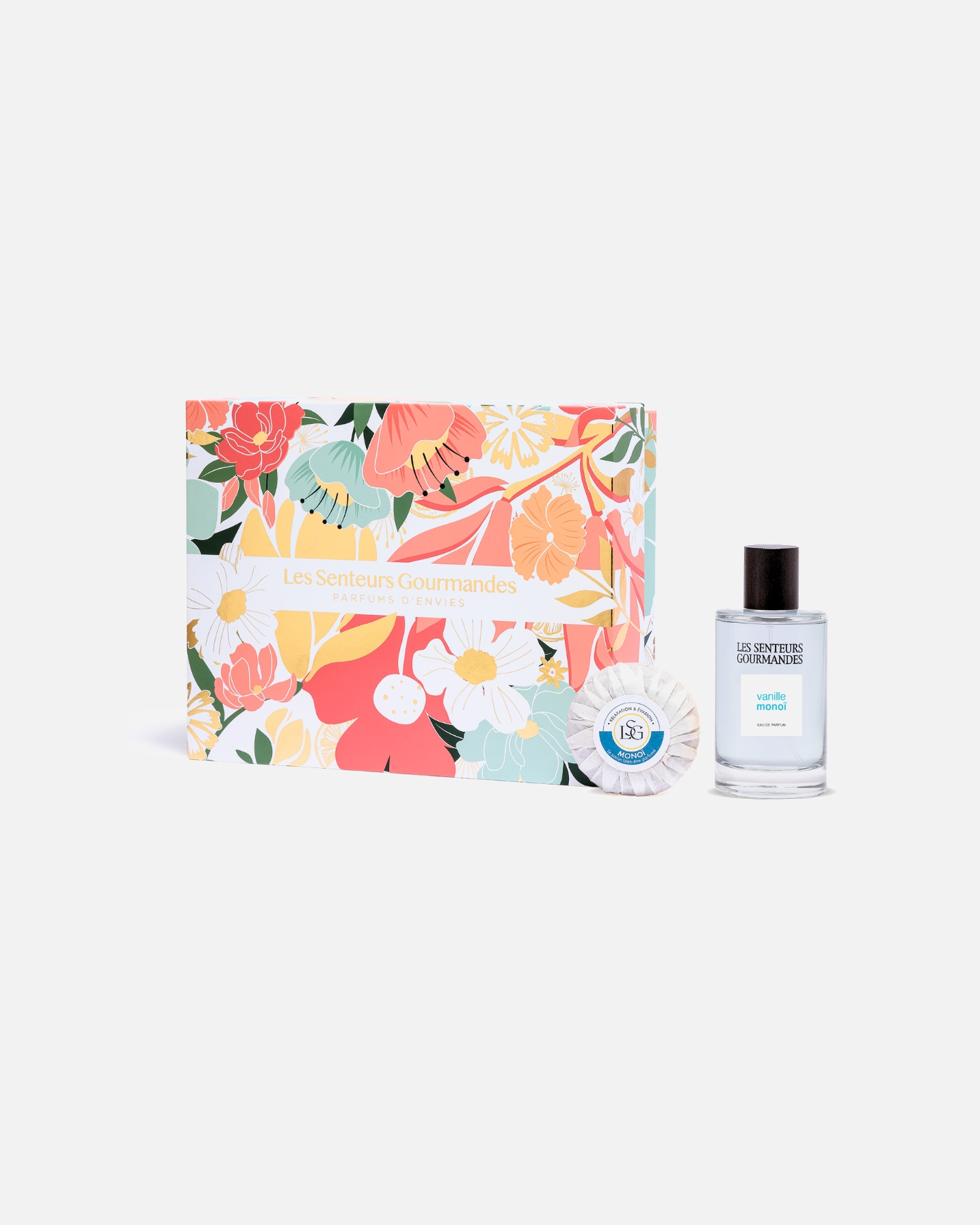 Coffret parfum pour Unisexe Plantes & Parfums Coffret Vanille Monoï 1 Pièce