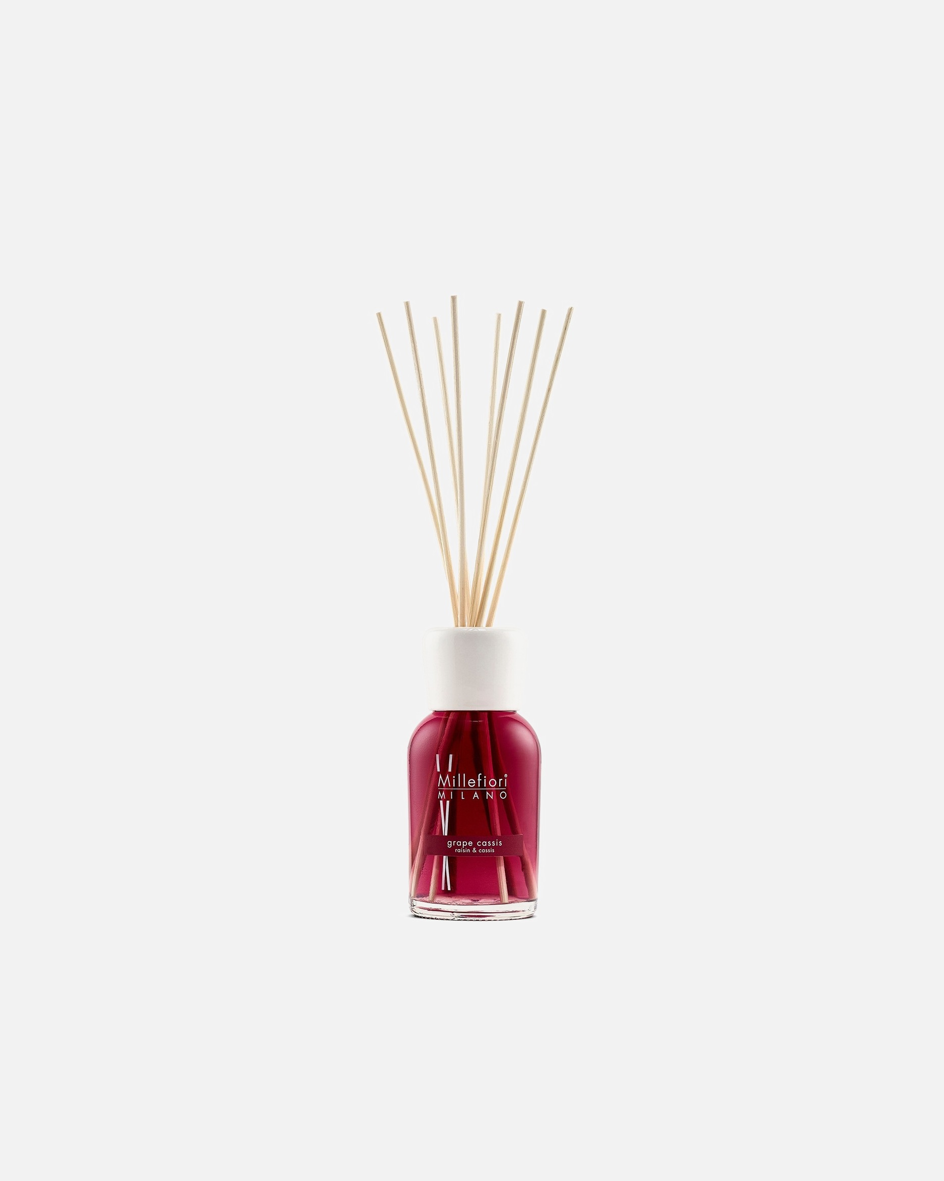 Parfum d'ambiance pour Unisexe Millefiori MILANO Diffuseur à bâtonnets, raisin & cassis 250 ml