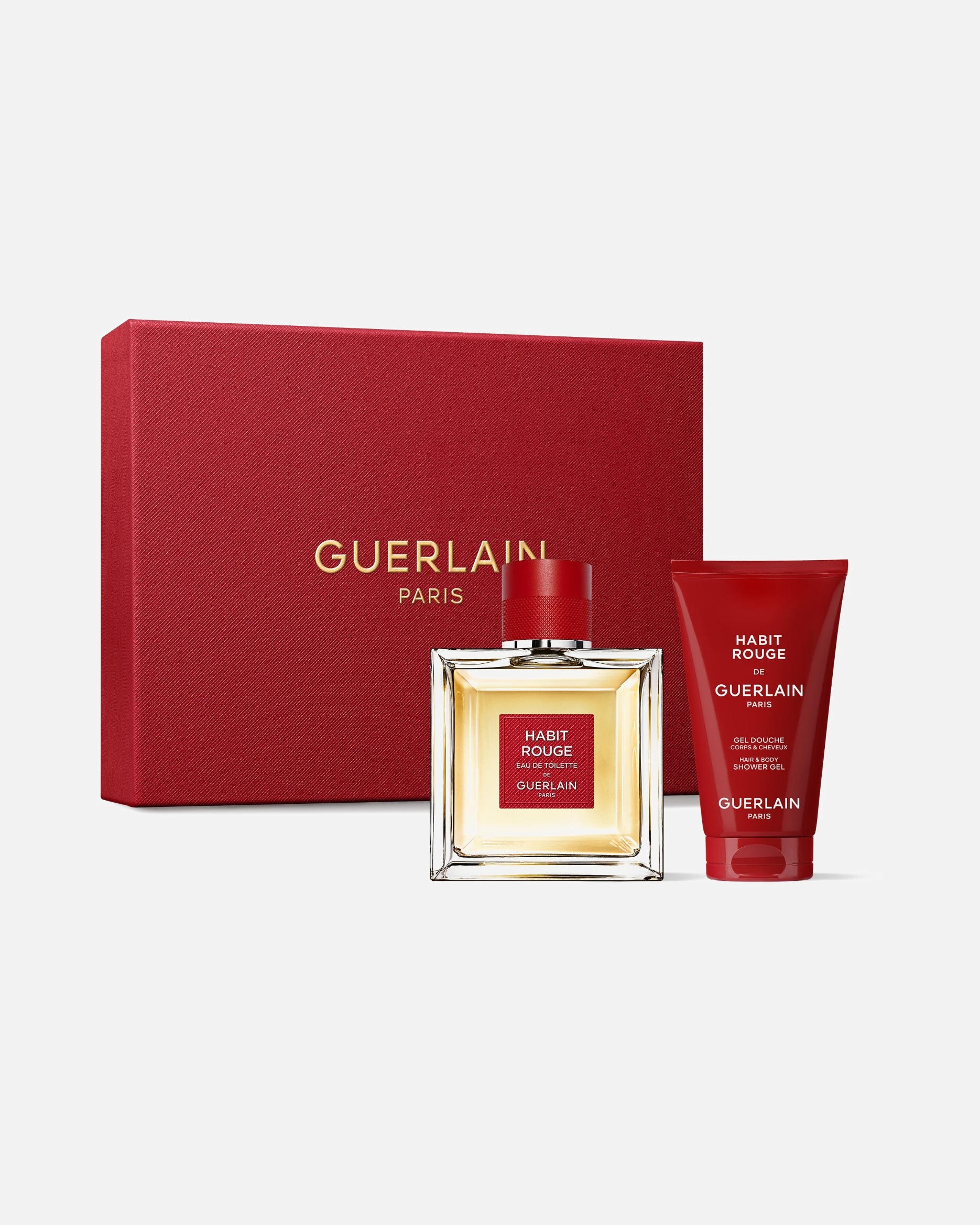 Coffret parfum pour Homme Guerlain Habit Rouge Eau de Toilette 1 unité