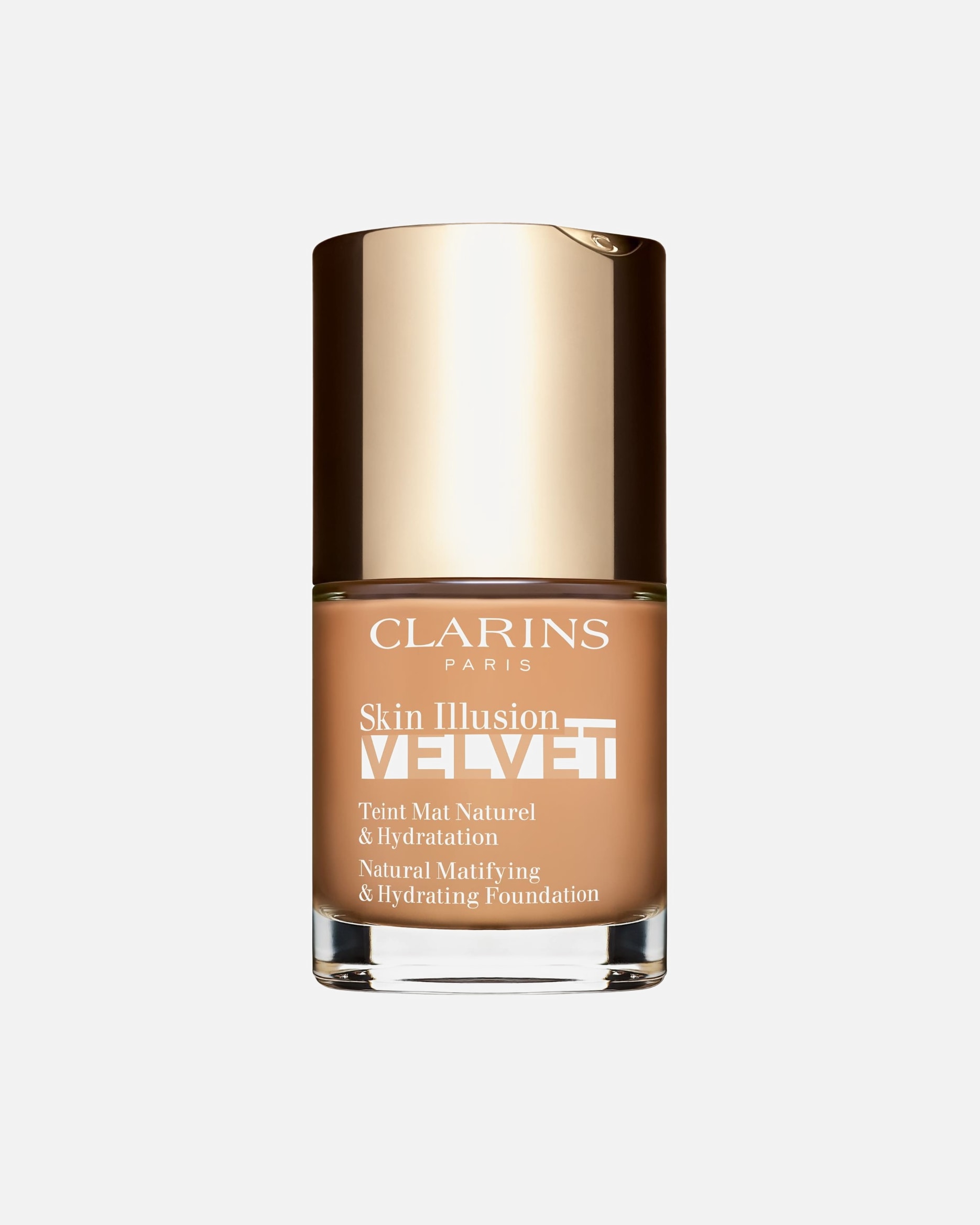 Fond de teint pour Unisexe Clarins Skin Illusion Velvet 112C - Amber