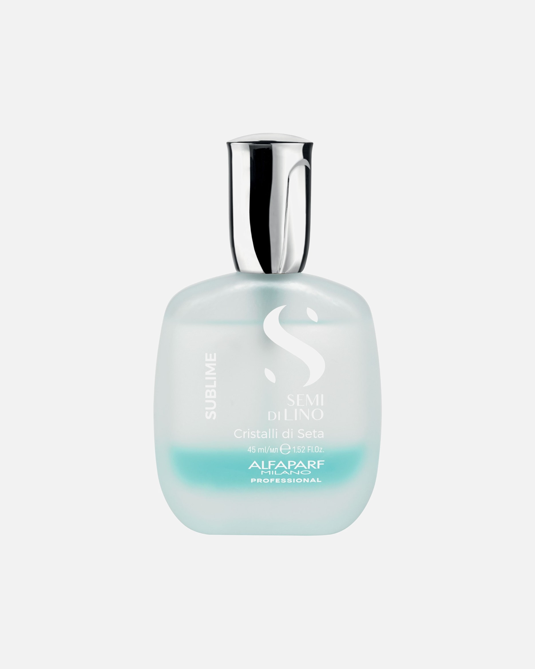 Huile cheveux pour Unisexe ALFAPARF MILANO Semi di Lino Sublime Cristalli Di Seta 45 ml