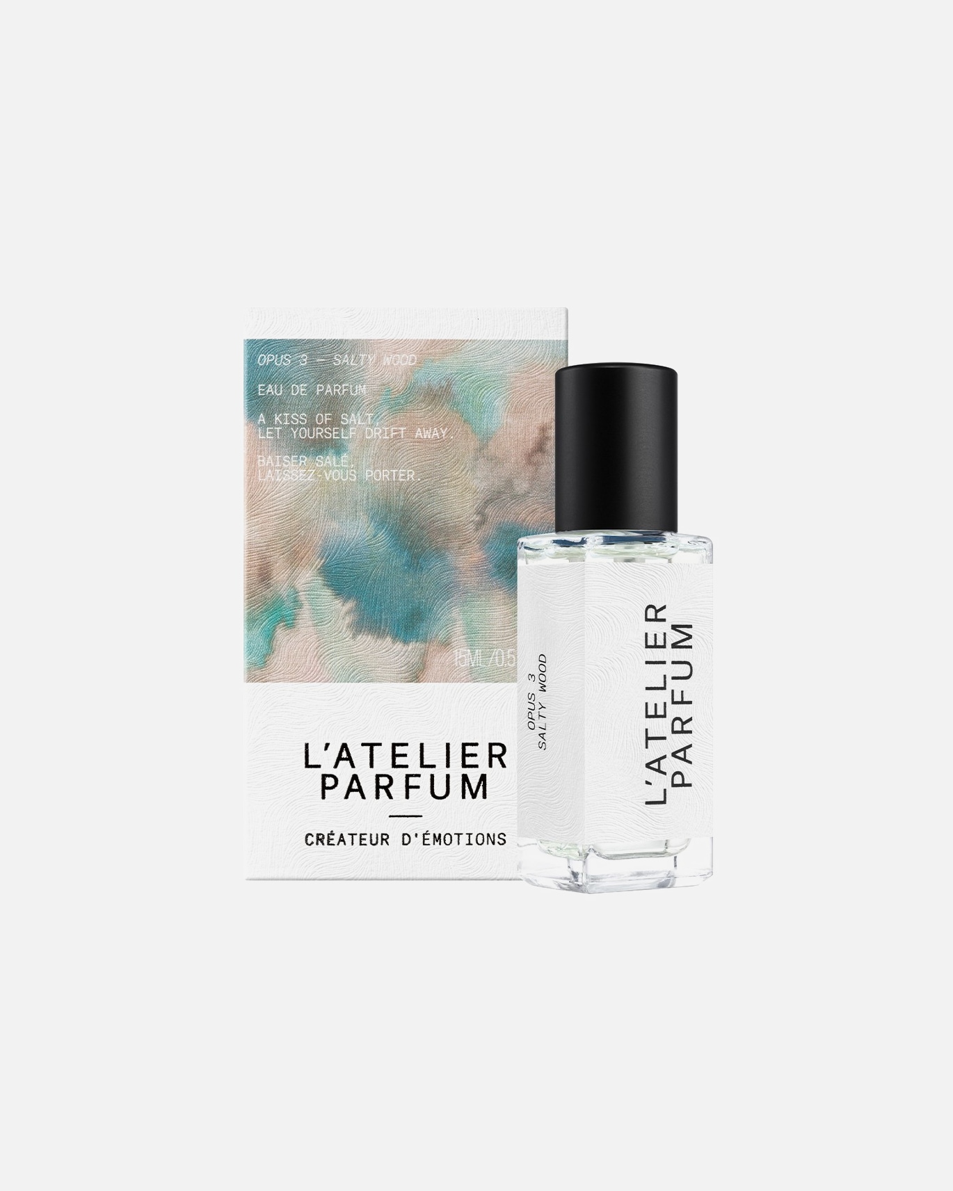 Eau de parfum pour Unisexe L`Atelier Parfum Eau de Parfum Salty Wood 15 ml