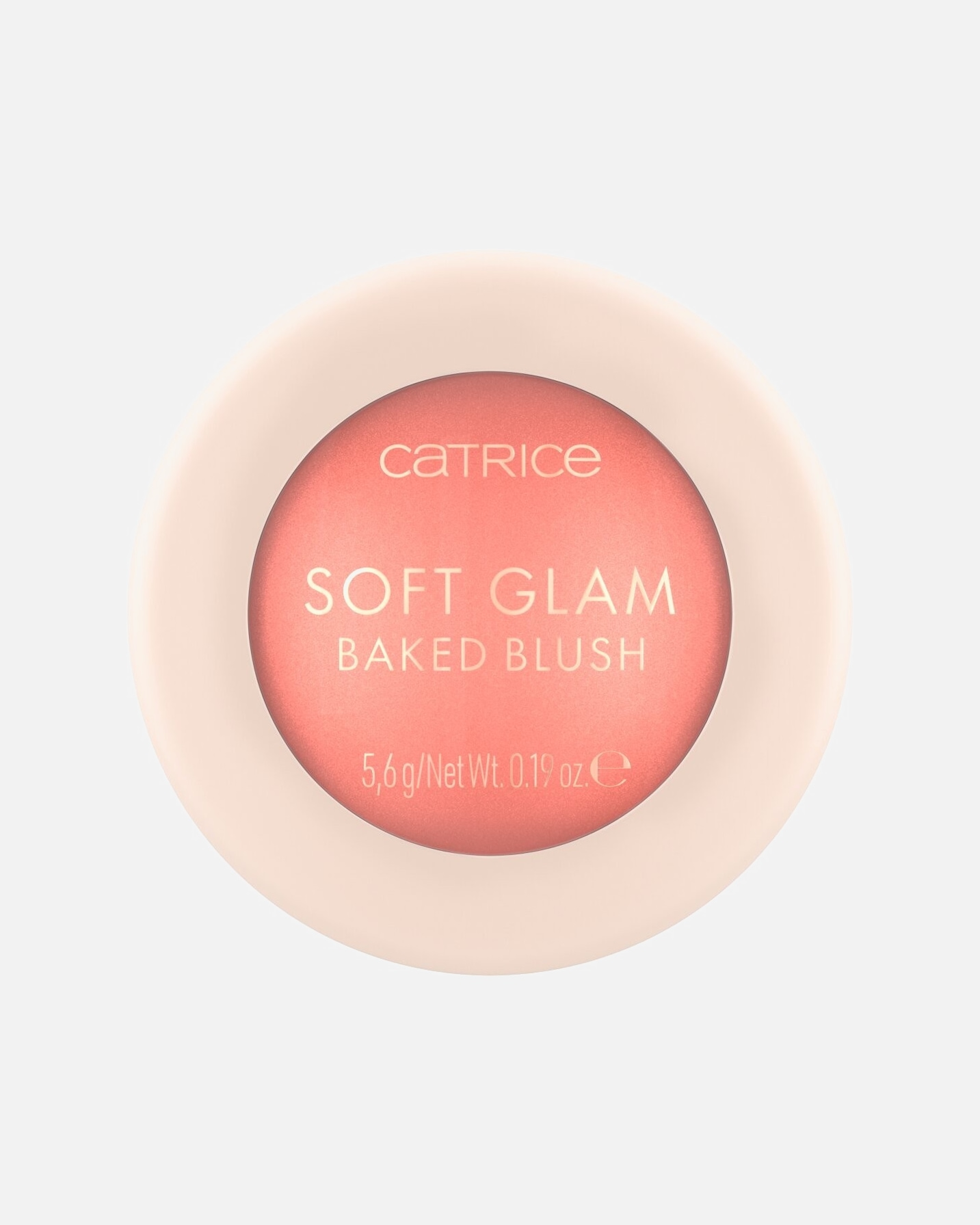 Blush pour Unisexe Catrice Soft Glam Baked 030 Cheeky Coral