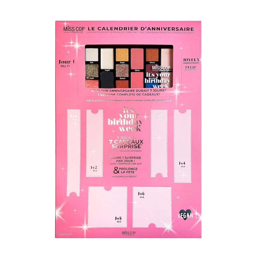 Miss Cop - Calendrier de l'Anniversaire Coffrets et palettes 1 pieces unisex