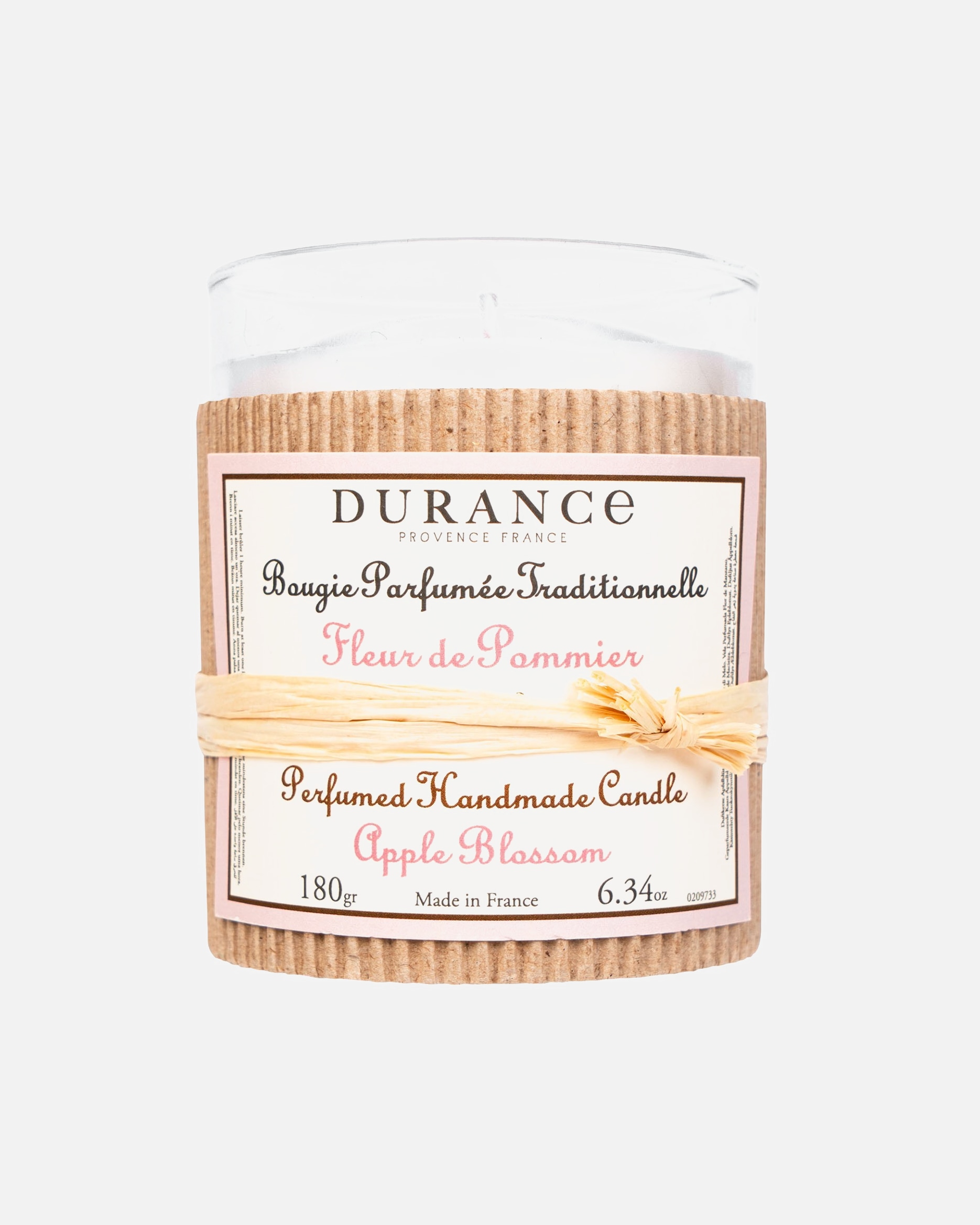 Bougie pour Unisexe Durance Fleur de Pommier 180 Grammes